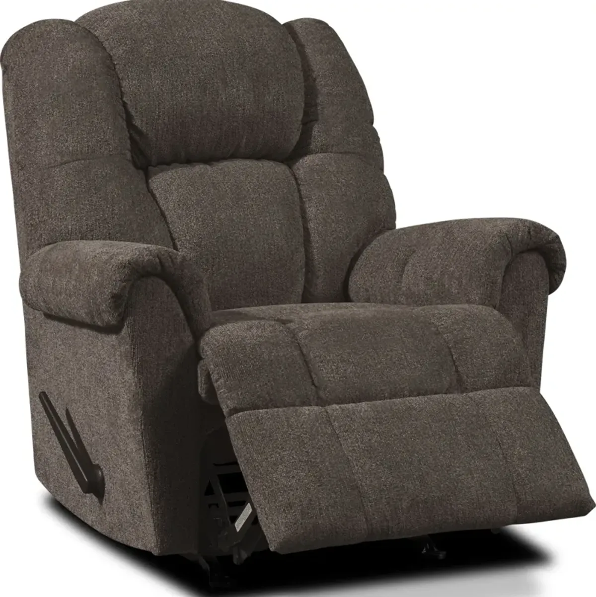 Clyde Manual Recliner - Brown