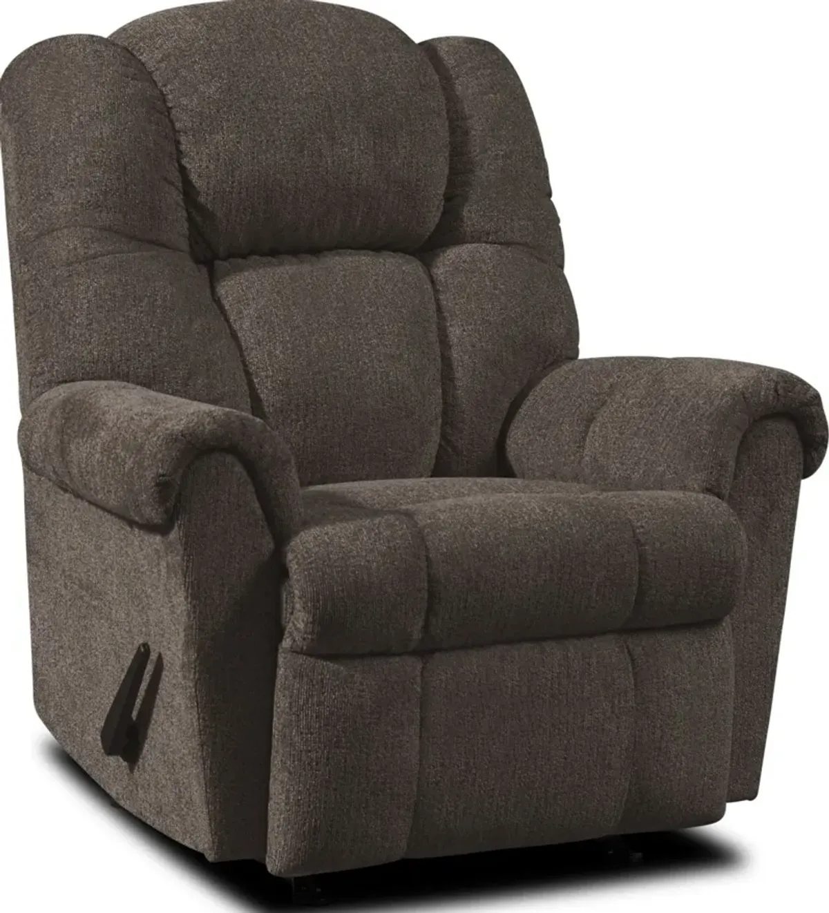 Clyde Manual Recliner - Brown