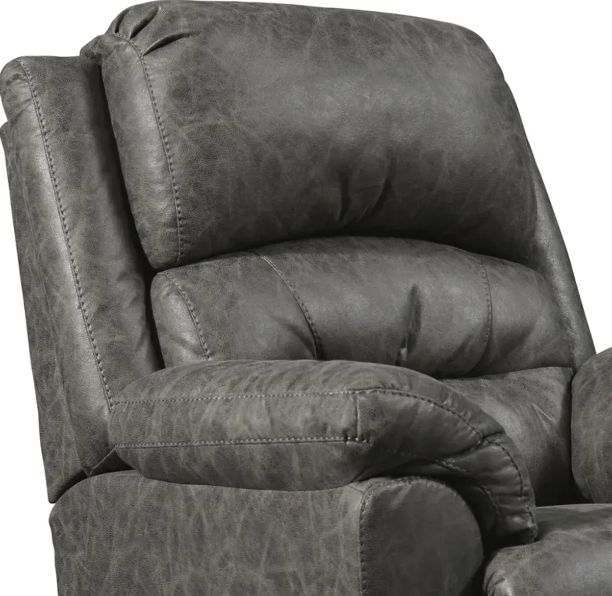 Bronx Manual Recliner - Gray