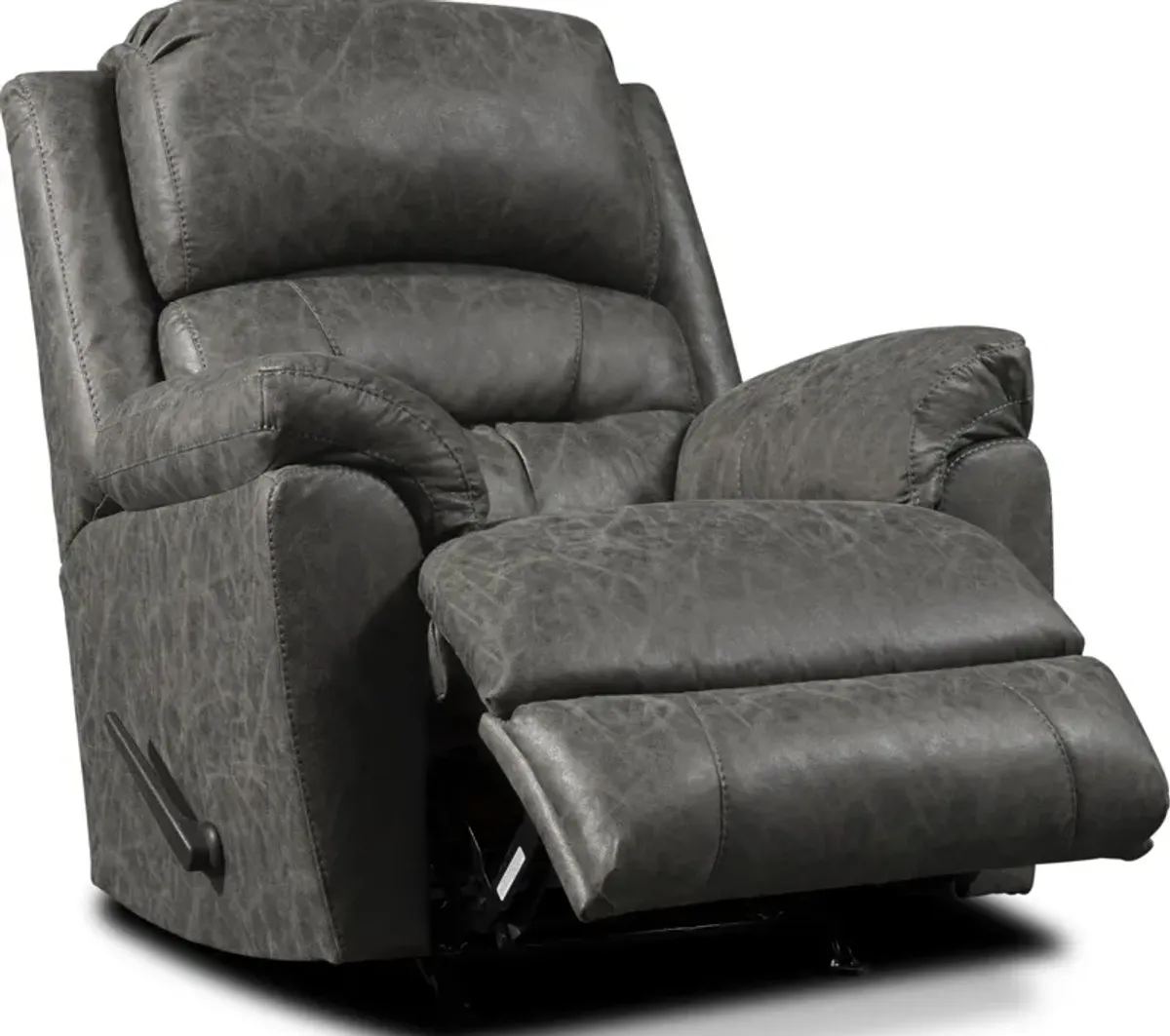 Bronx Manual Recliner - Gray