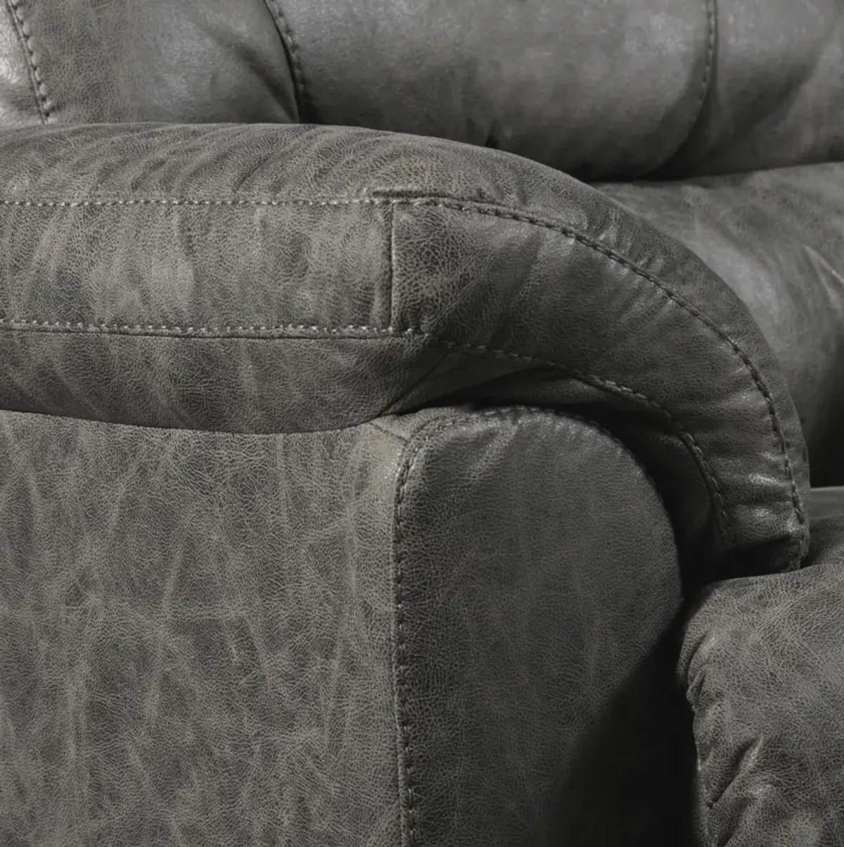 Bronx Manual Recliner - Gray