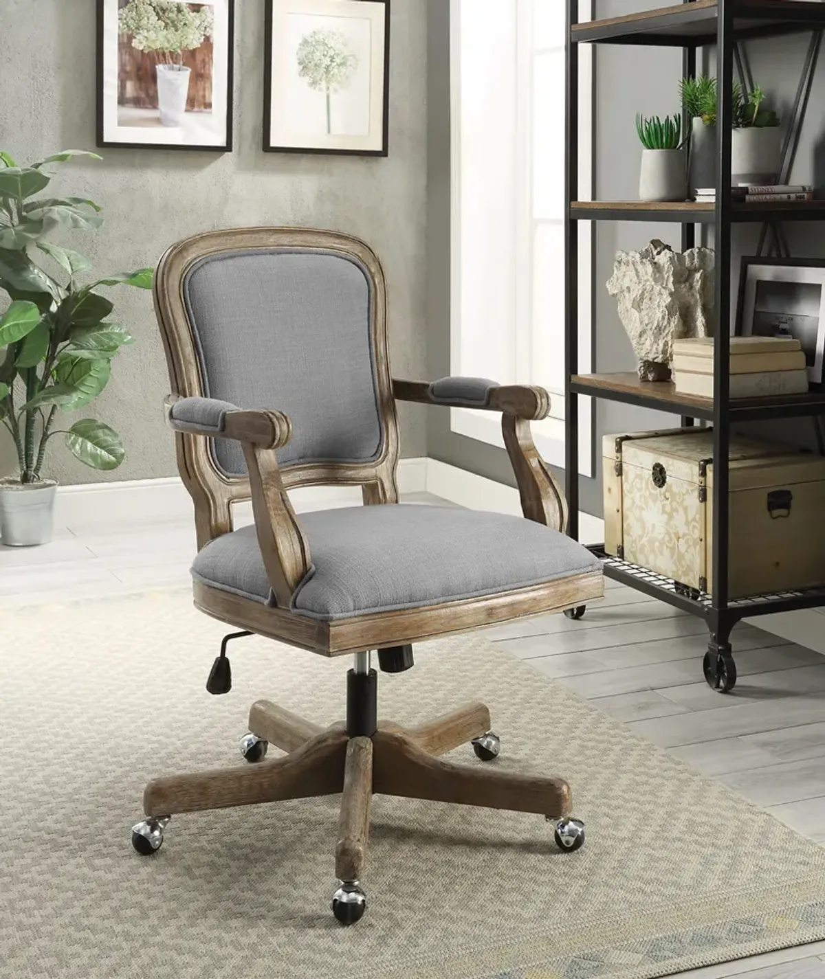 Hayley Office Chair - Light Gray