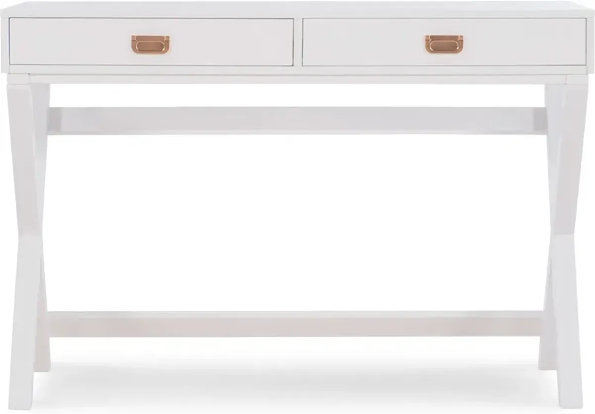 Shelby Desk - White