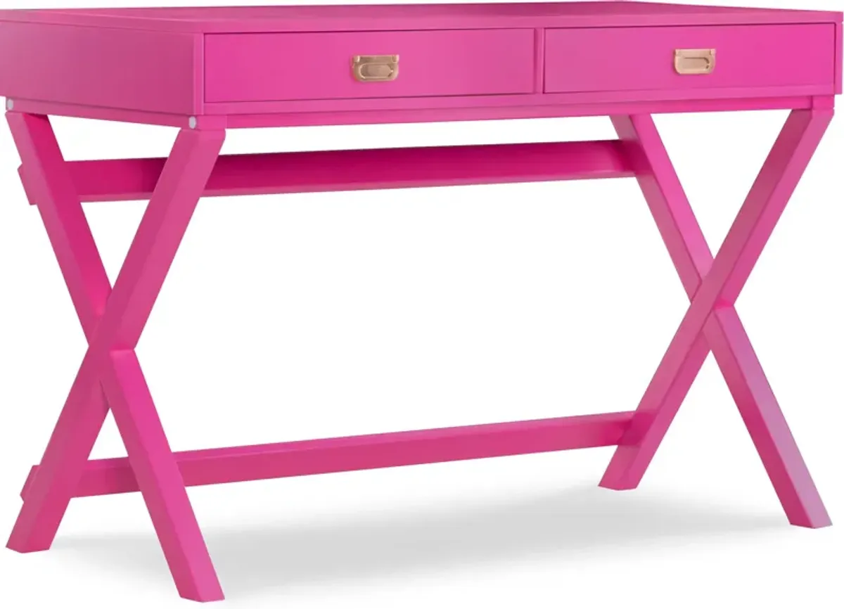 Shelby Desk - Pink