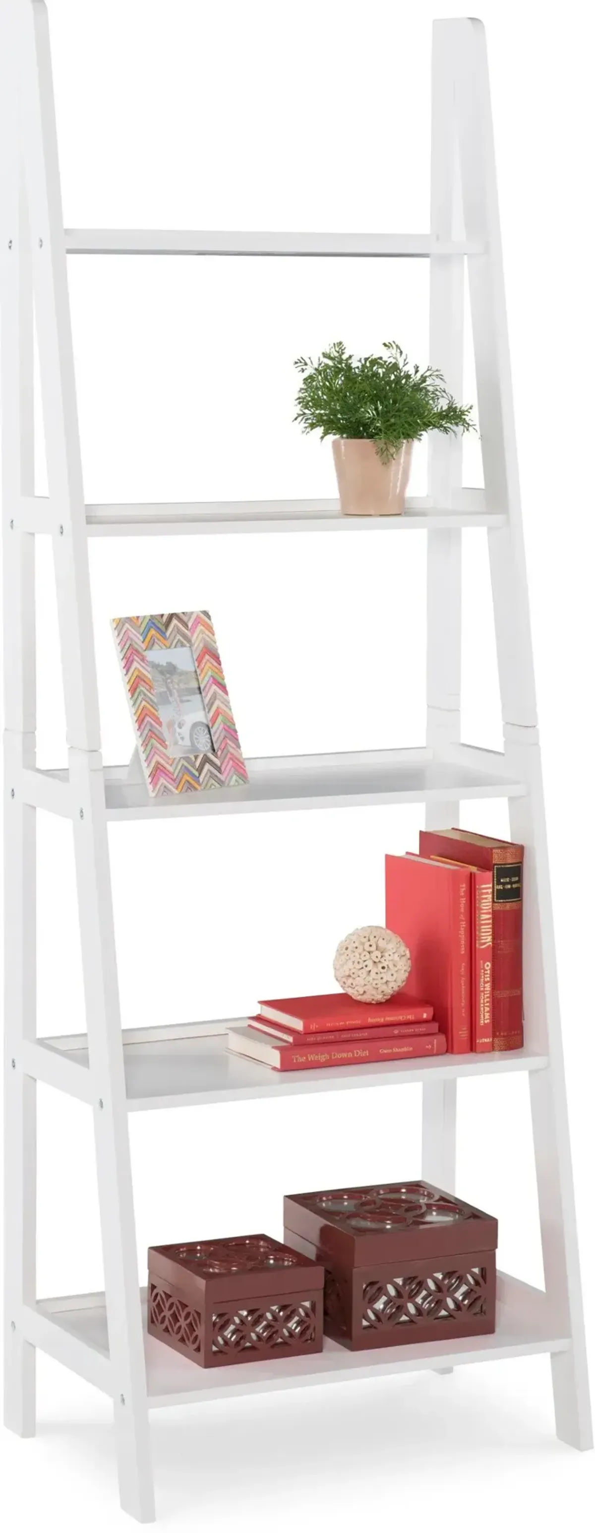 Davis Bookcase - White