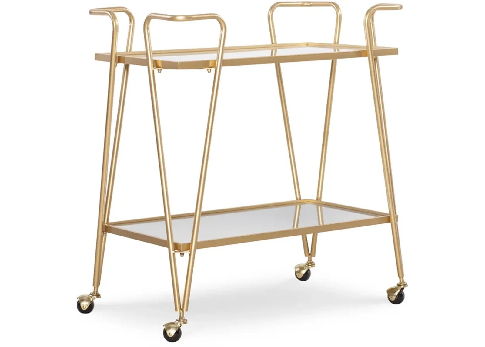 Naomi Bar Cart - Gold