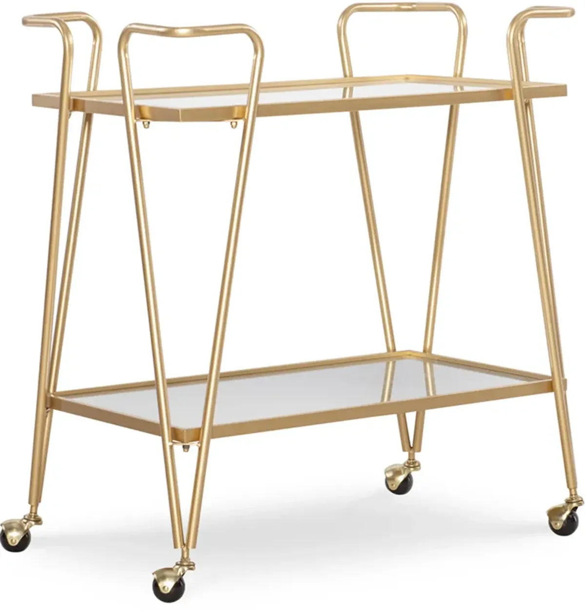 Naomi Bar Cart - Gold