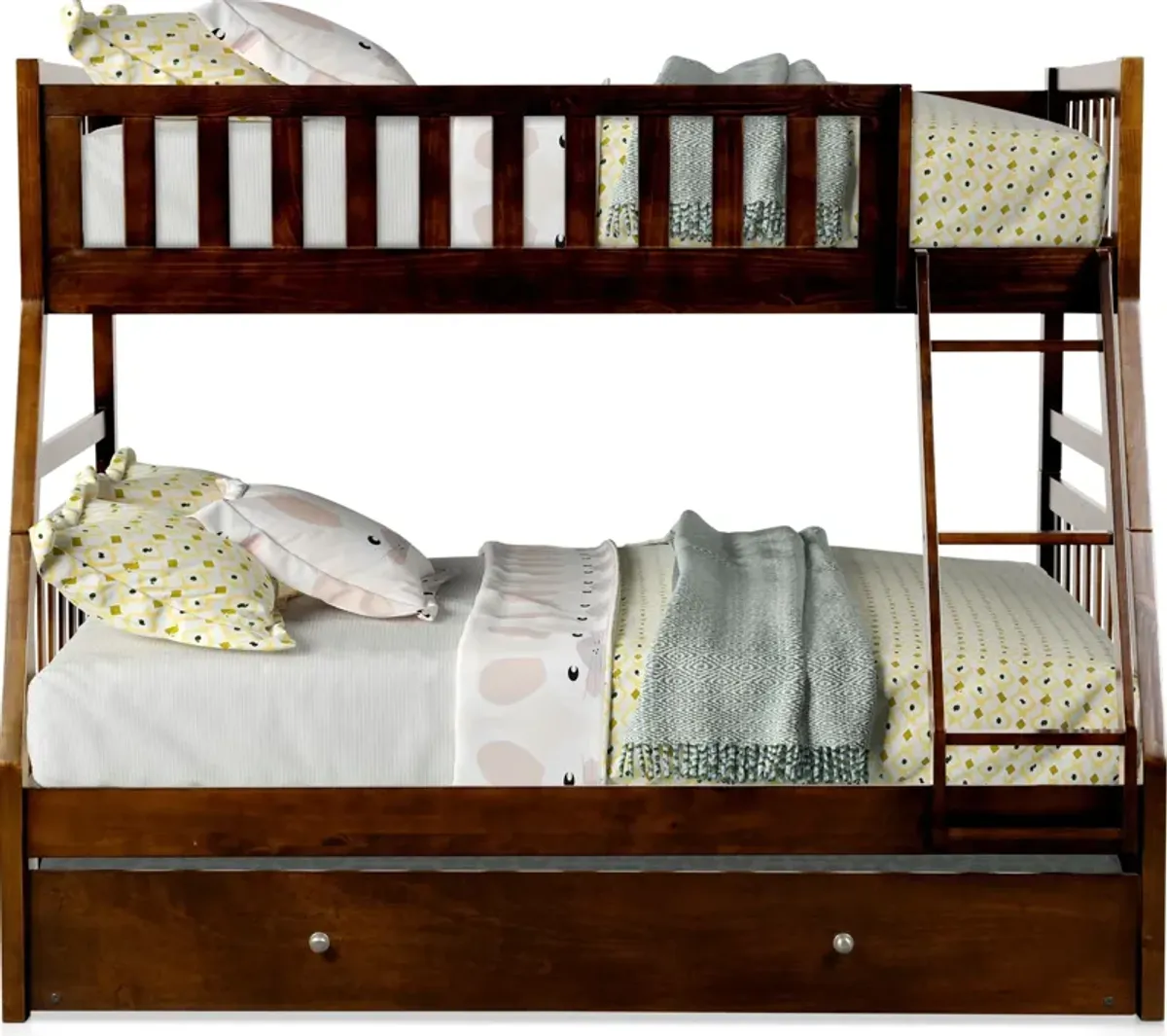 Scout Twin Over Full Trundle Bunk Bed - Espresso