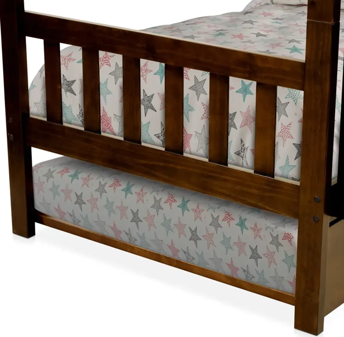 Scout Twin Over Twin Trundle Bunk Bed - Espresso