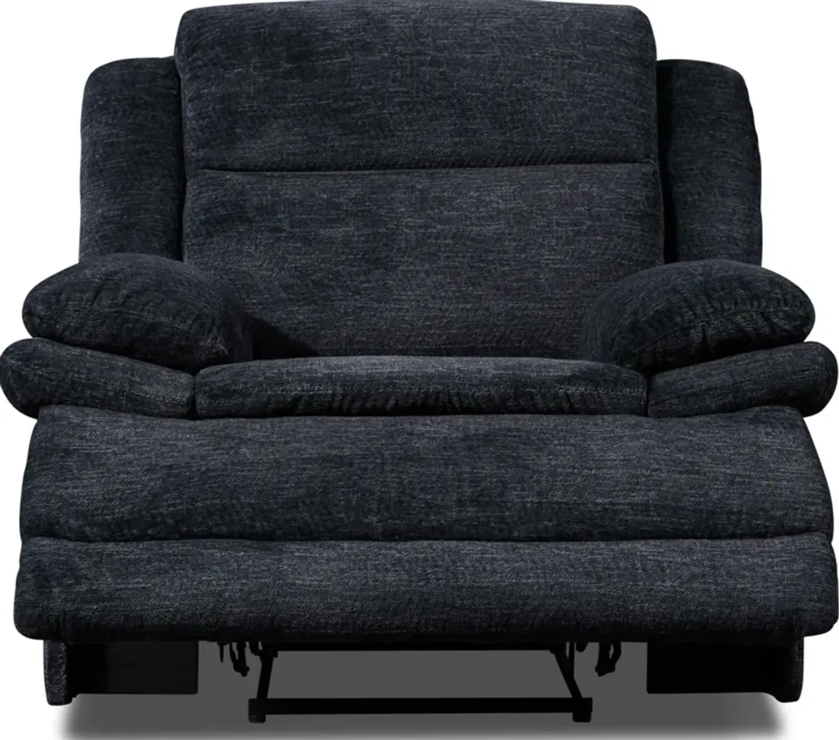 Pacific Dual-Power Recling Sofa, Loveseat and Recliner - Charcoal