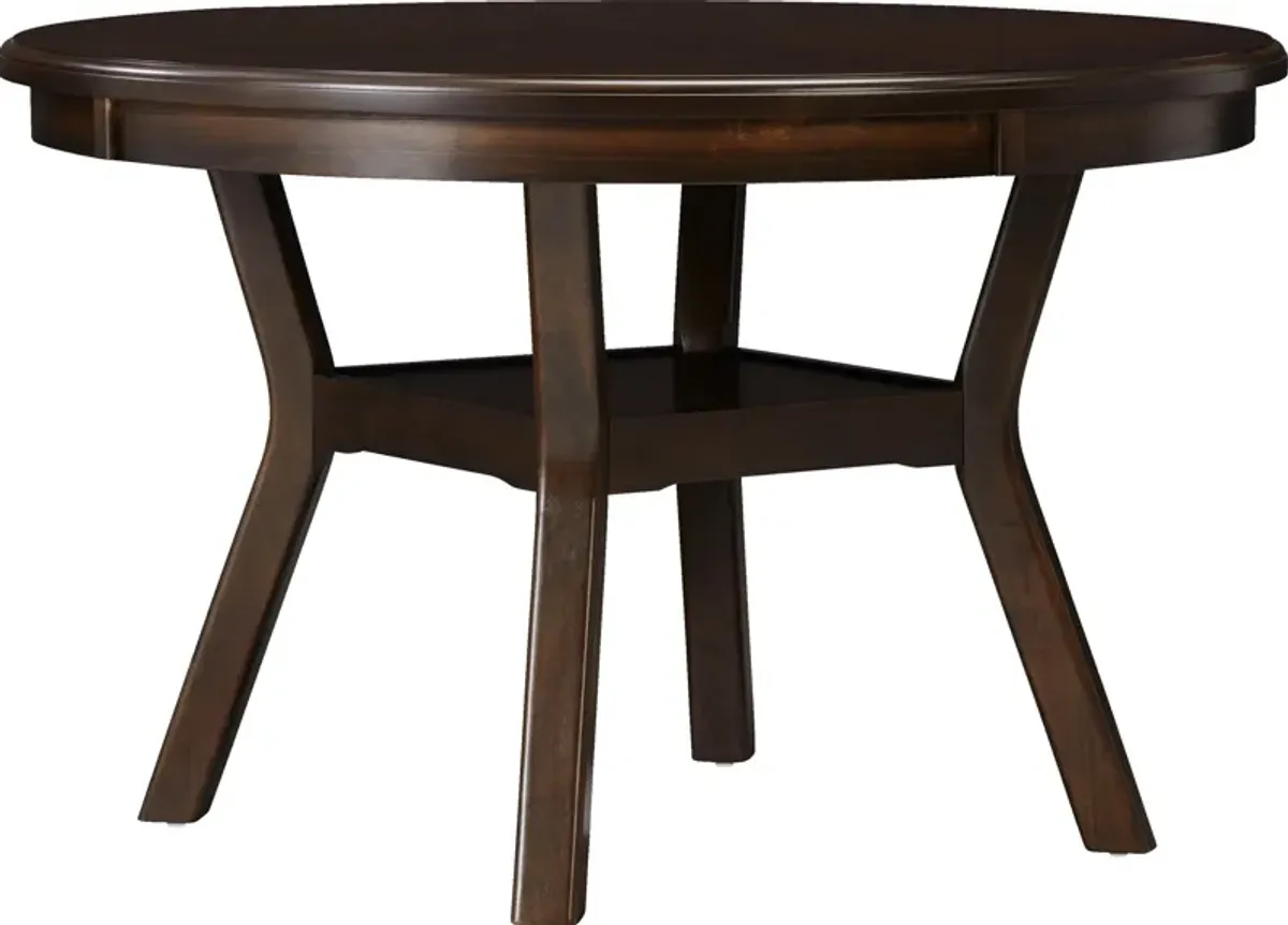 Pearson Dining Table and 4 Dining Chairs - Cocoa