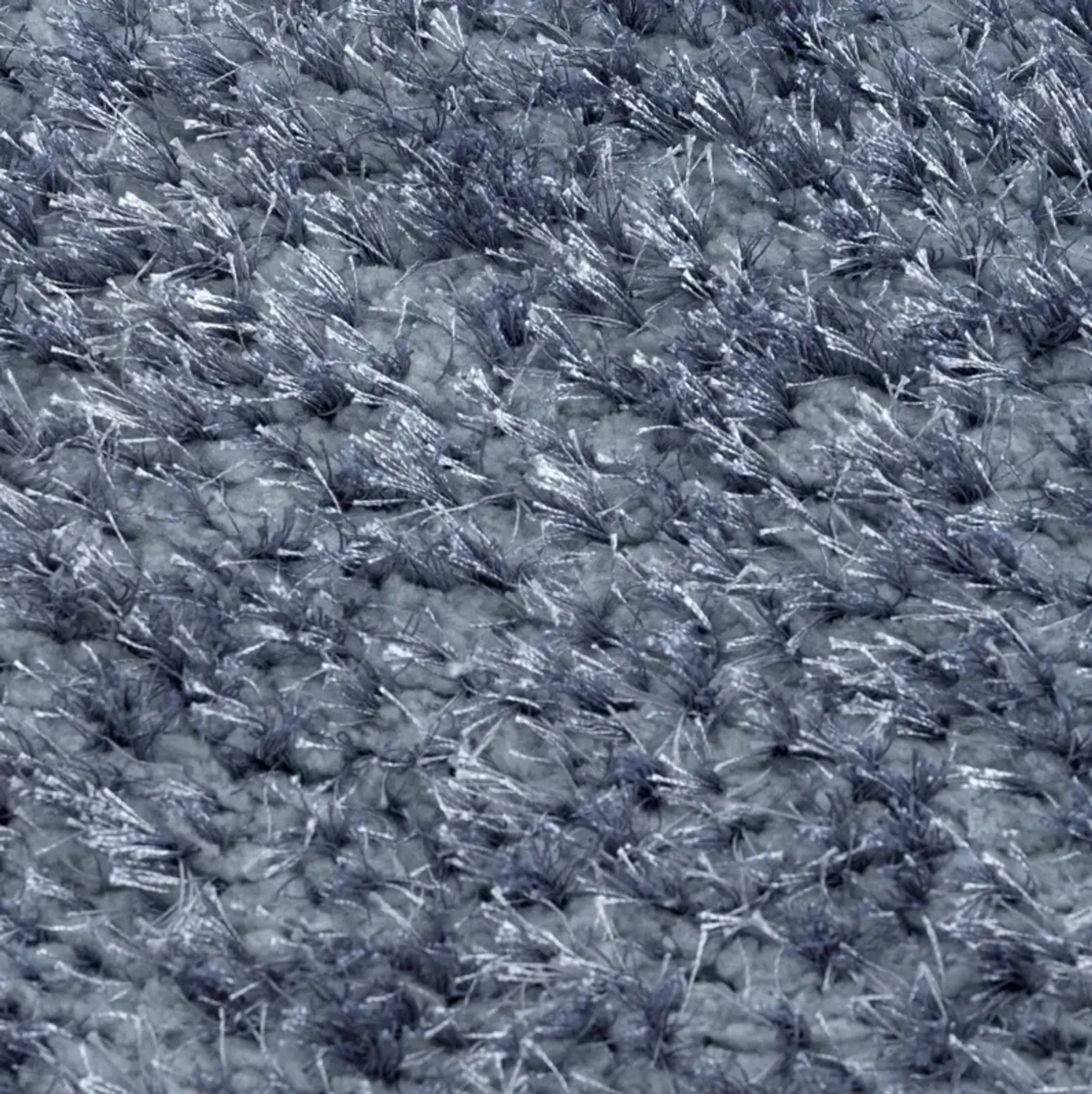 Merino Plush Shag 8 X 10 Area Rug Blue Value City Furniture | Furniture.com