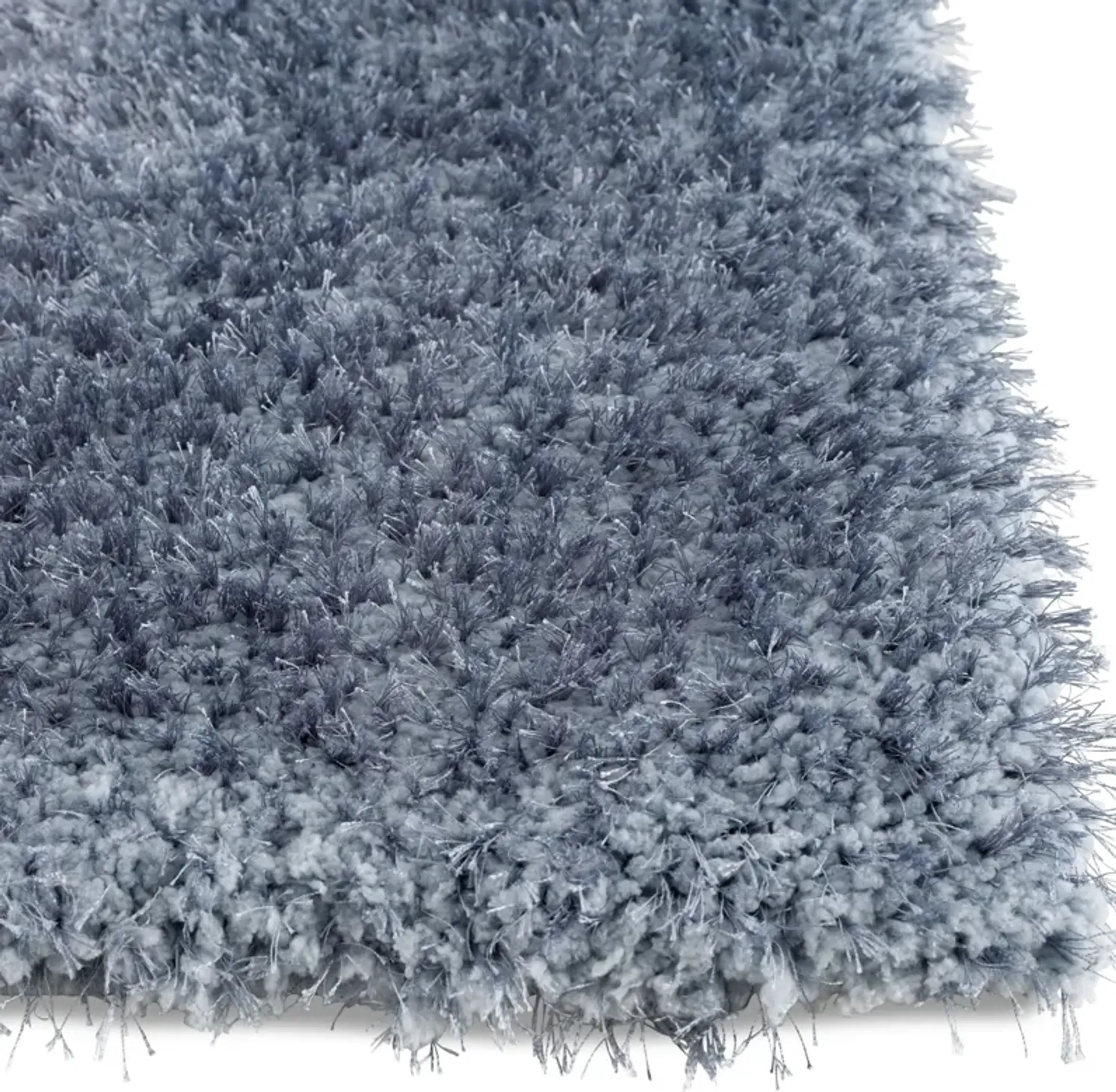 Merino Plush Shag 8 X 10 Area Rug Blue Value City Furniture | Furniture.com