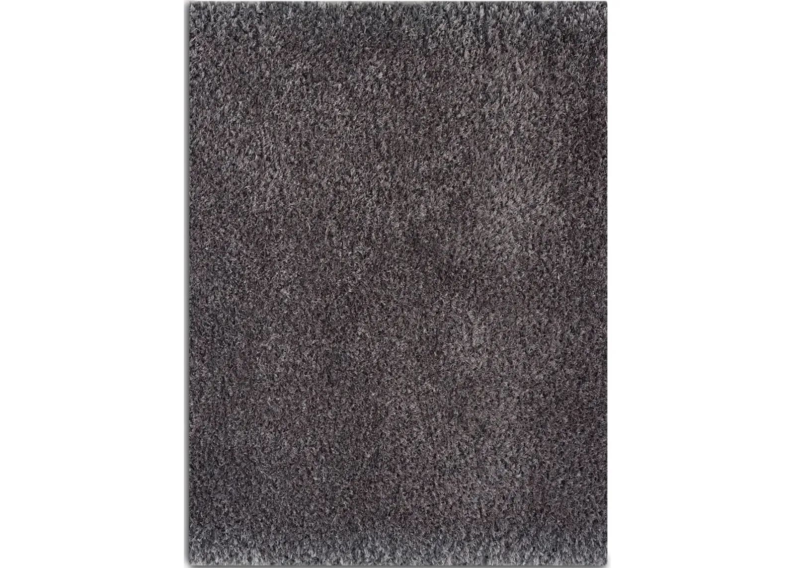 Merino Plush Shag 5 x 7 Area Rug - Gray