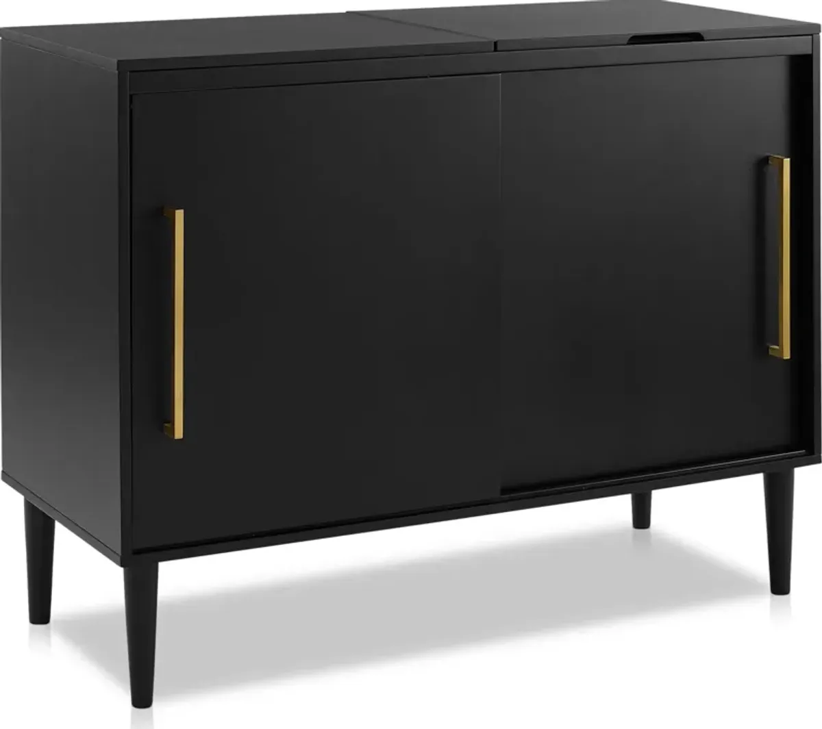 Craig Media Lift-Top Console - Black