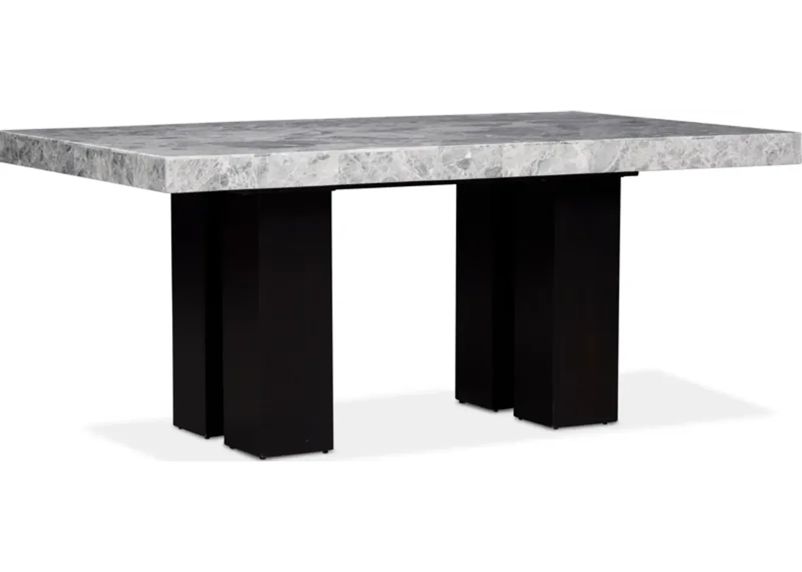 Artemis Marble Dining Table - Gray Marble