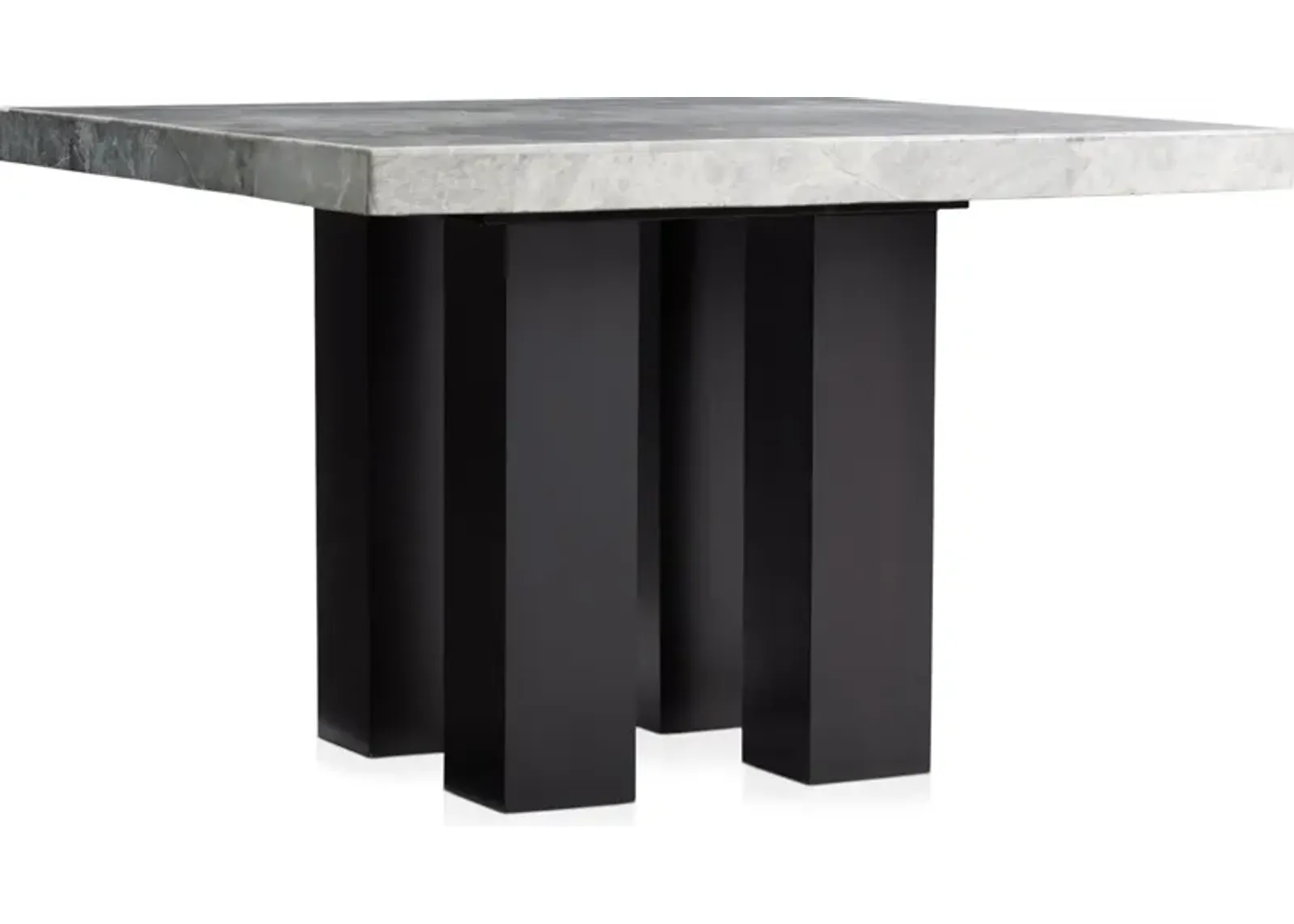 Artemis Marble Counter-Height Dining Table - Gray Marble