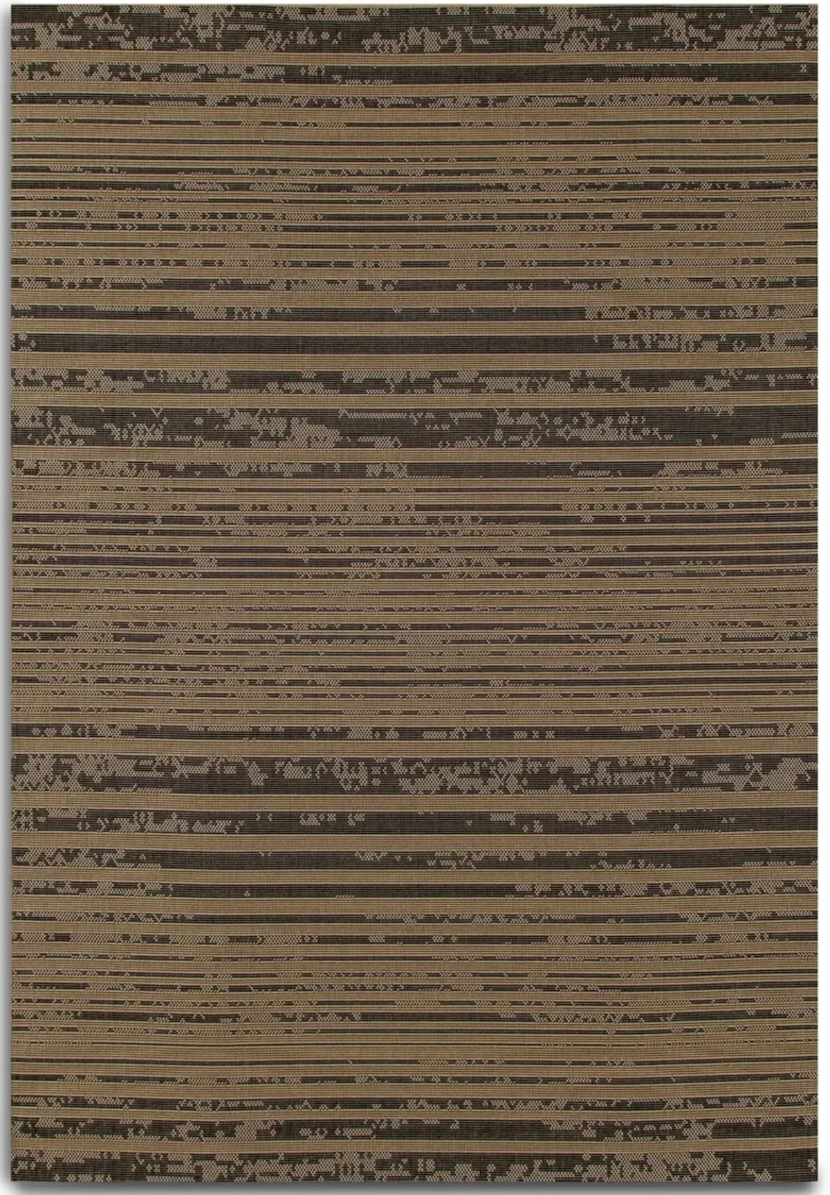 Blurred Indoor/Outdoor 8' X 10' Area Rug - Beige