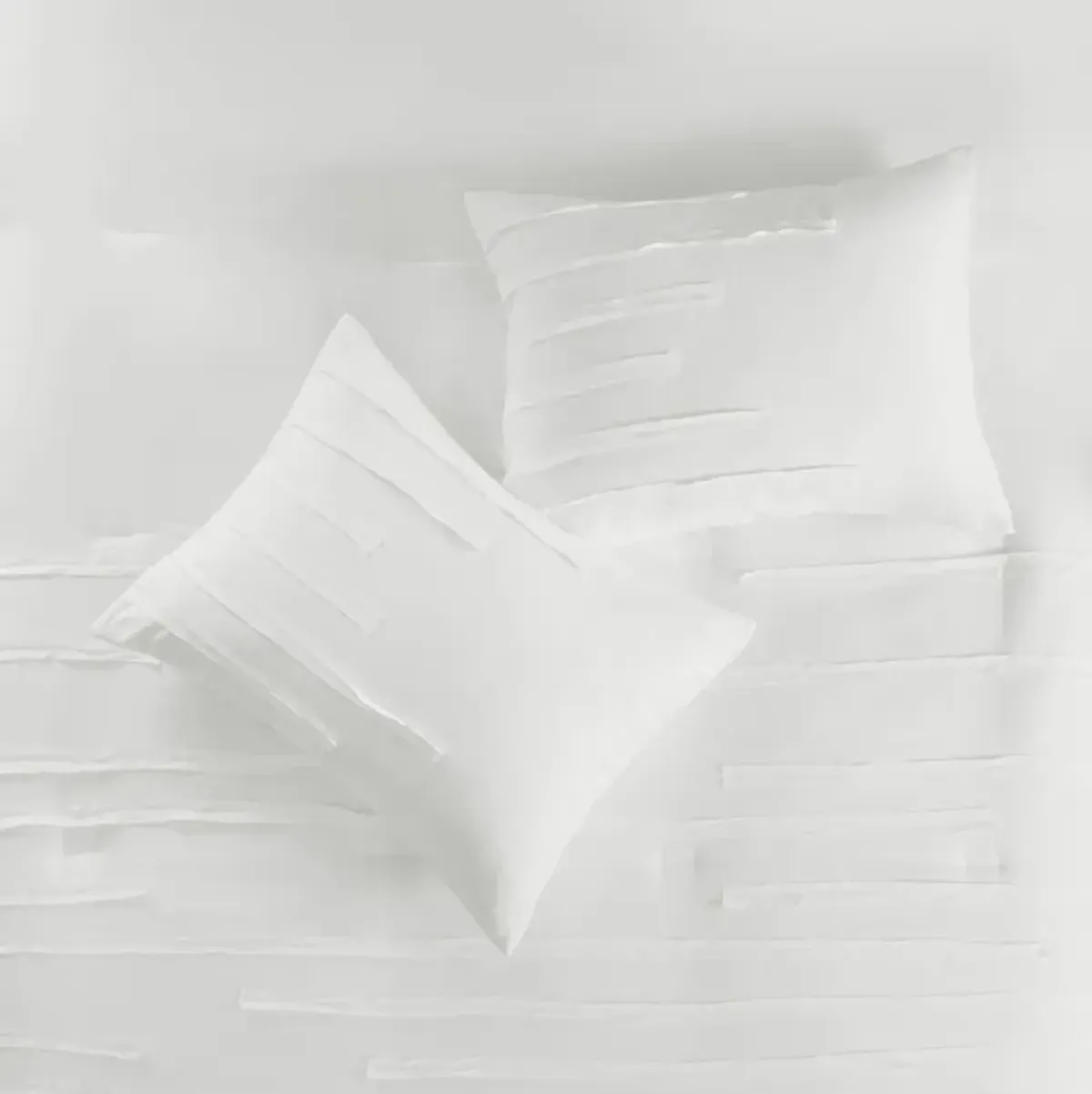 Jaycee Queen Comforter Set - White