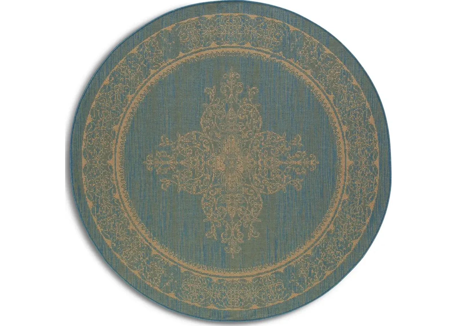 Melody Indoor/Outdoor 7' Round - Blue