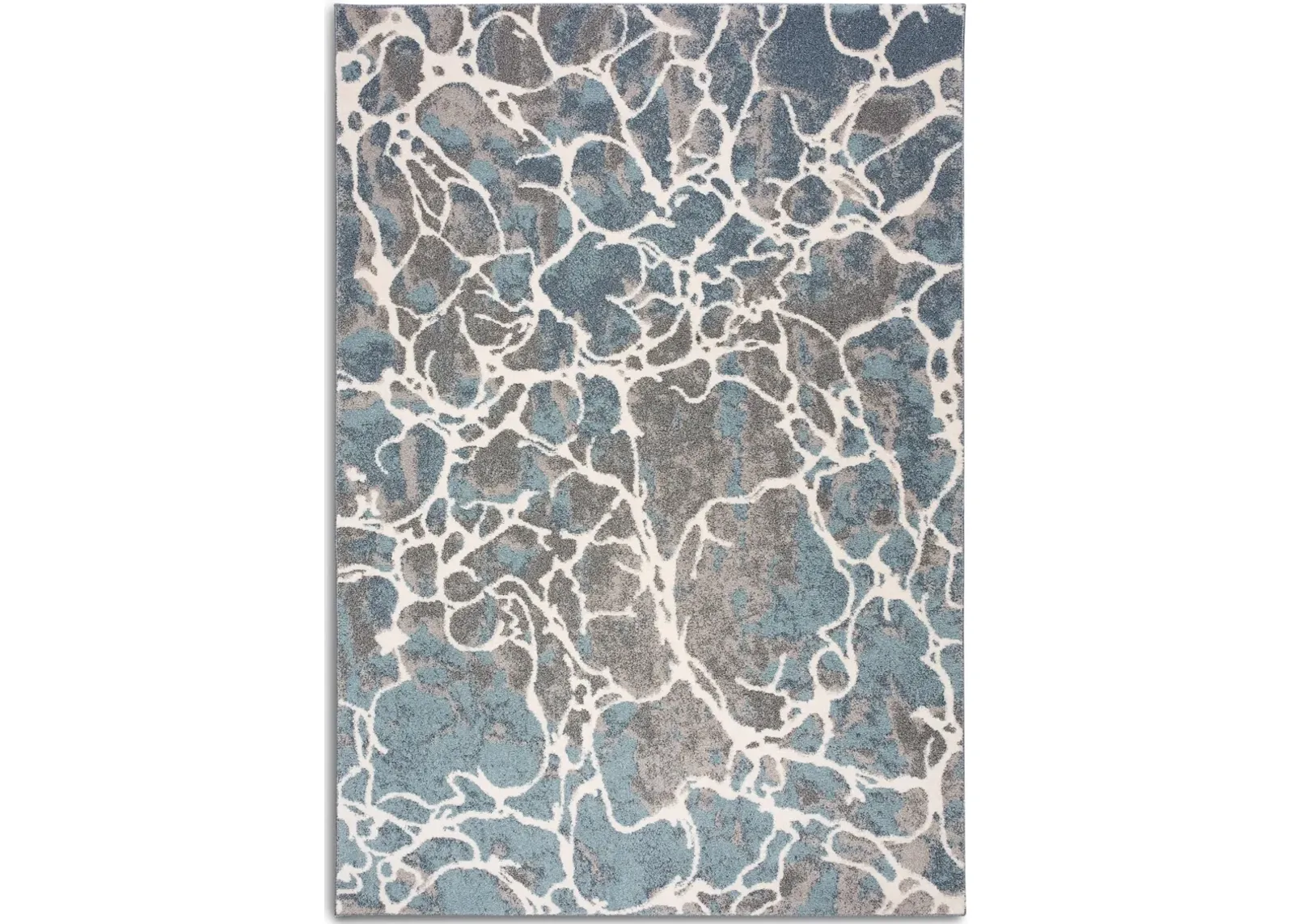 Ocean Floor 5' X 8' Area Rug - Blue