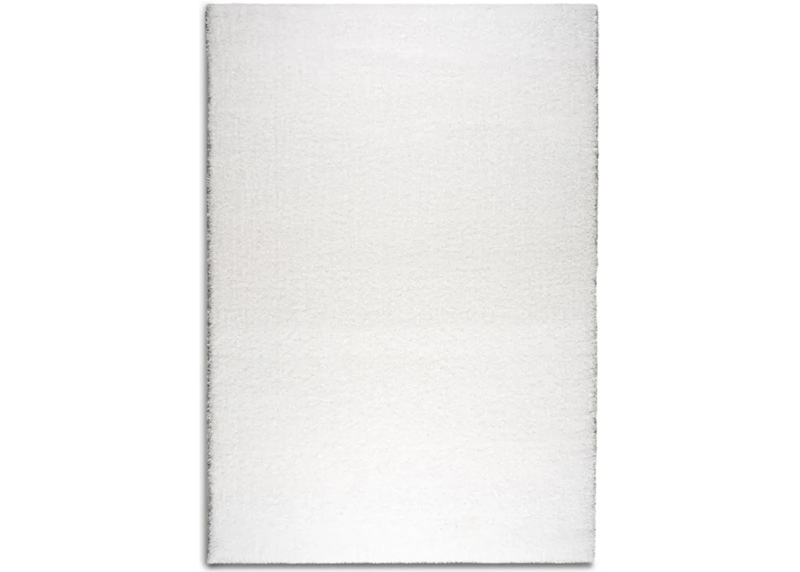 Shag 8' X 10' Area Rug - White