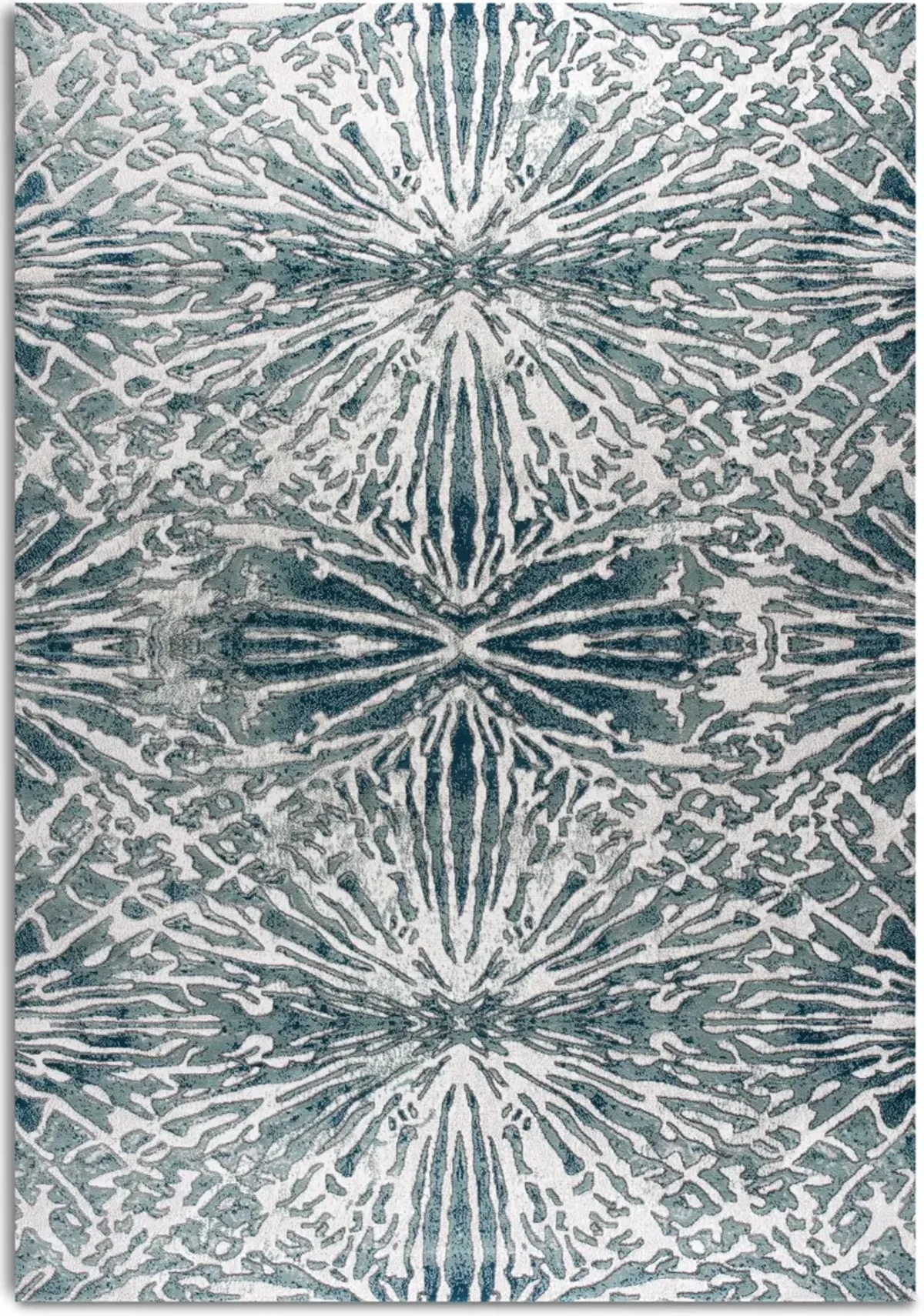 Harmony 5' X 8' Area Rug - Blue and Gray