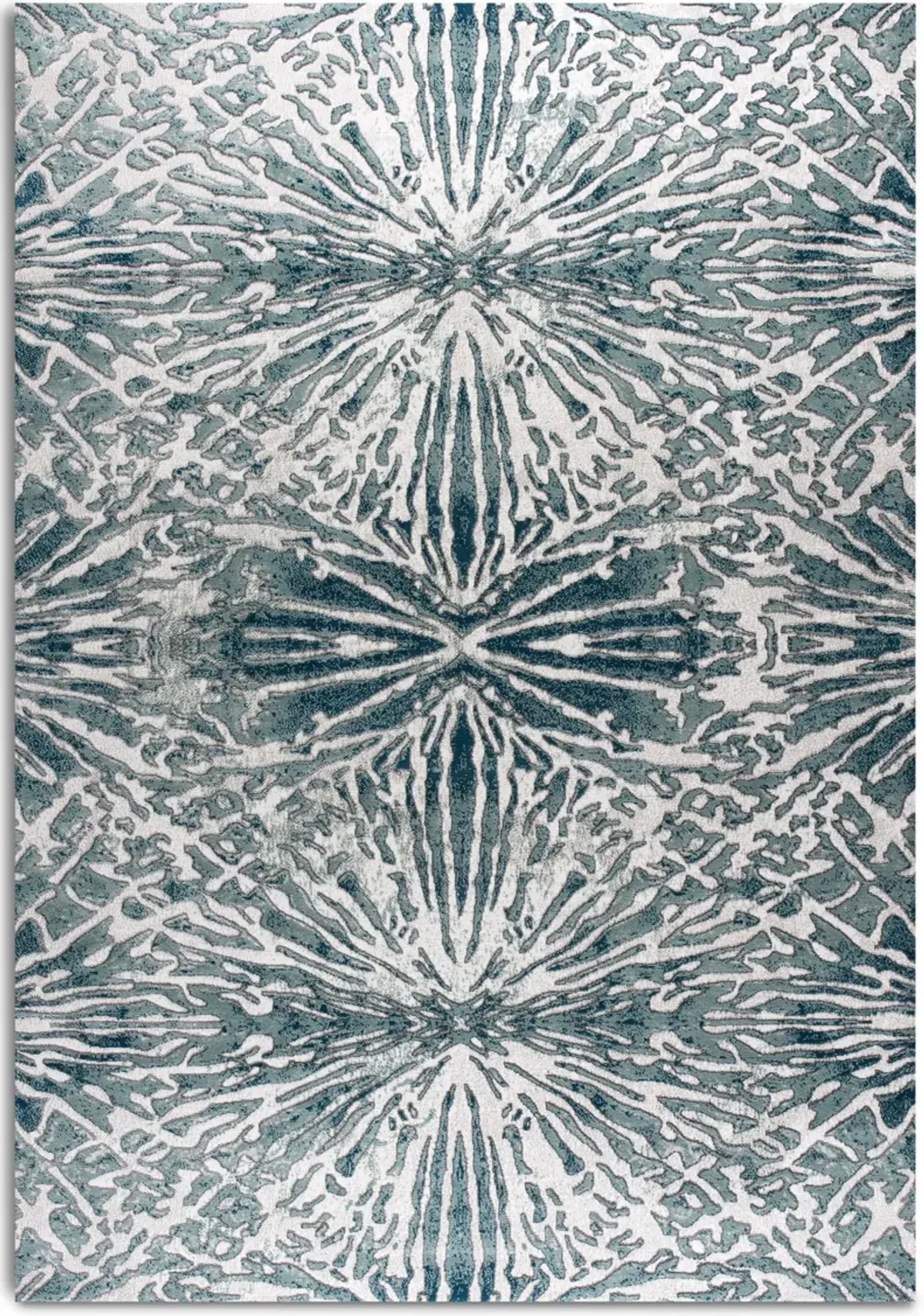 Harmony 8' X 11' Area Rug - Blue and Gray
