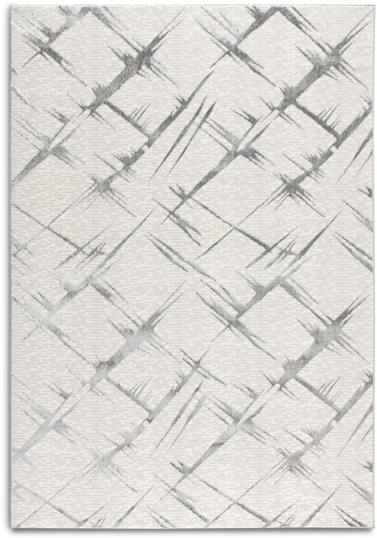 Obstruct 8' X 11' Area Rug - Gray