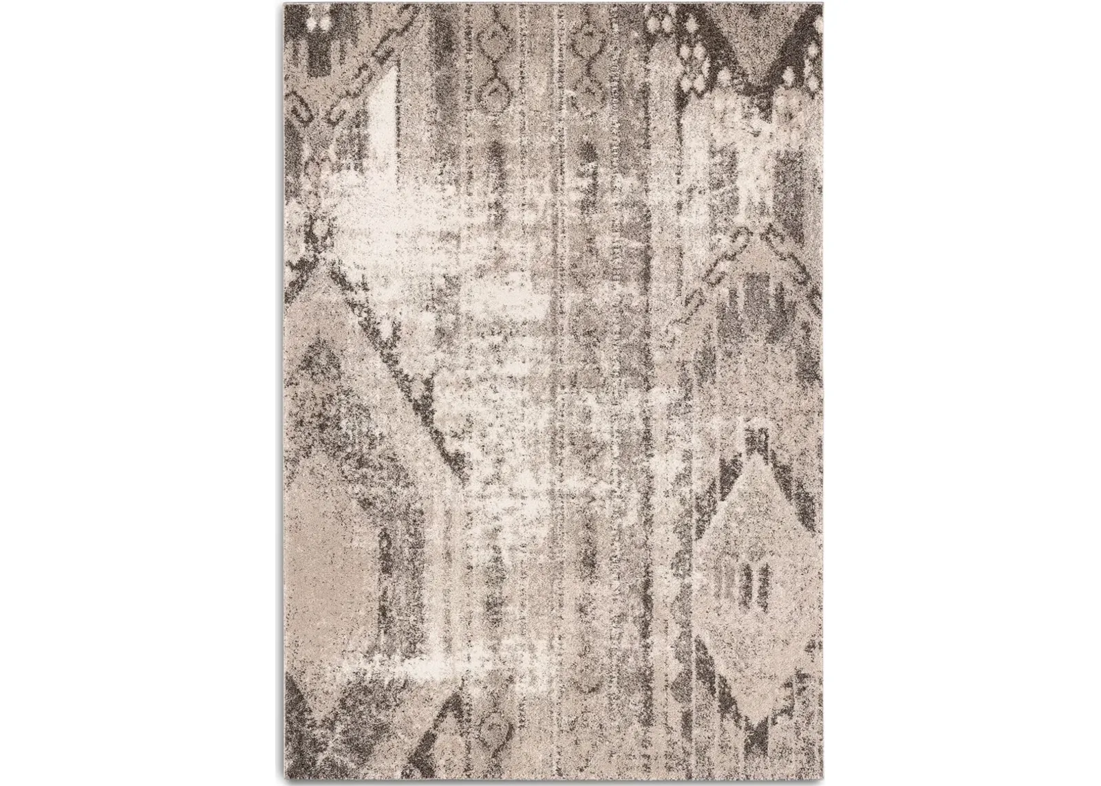 Indie 5' X 8' Area Rug - Brown and Beige