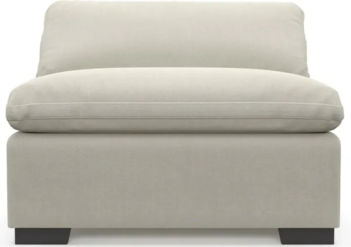 Plush Core Comfort Armless Chair-Anders Ivory