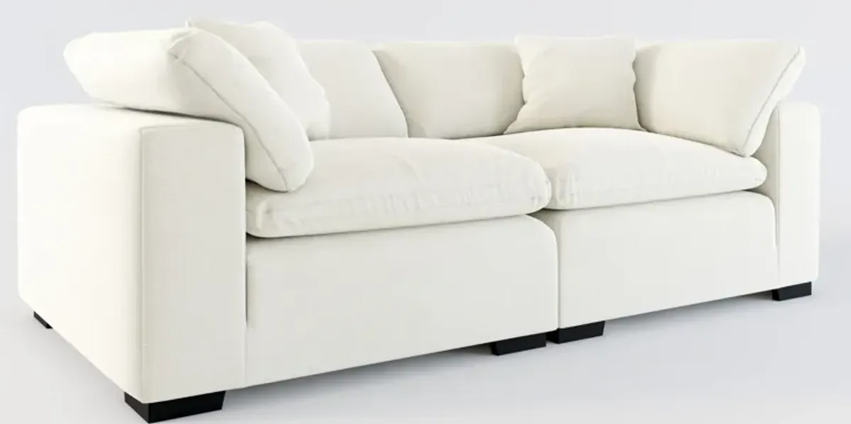 Plush Core Comfort 2-Piece Sofa - Anders Ivory