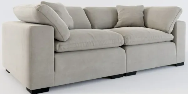 Plush Core Comfort 2-Piece Sofa - Abington Fog