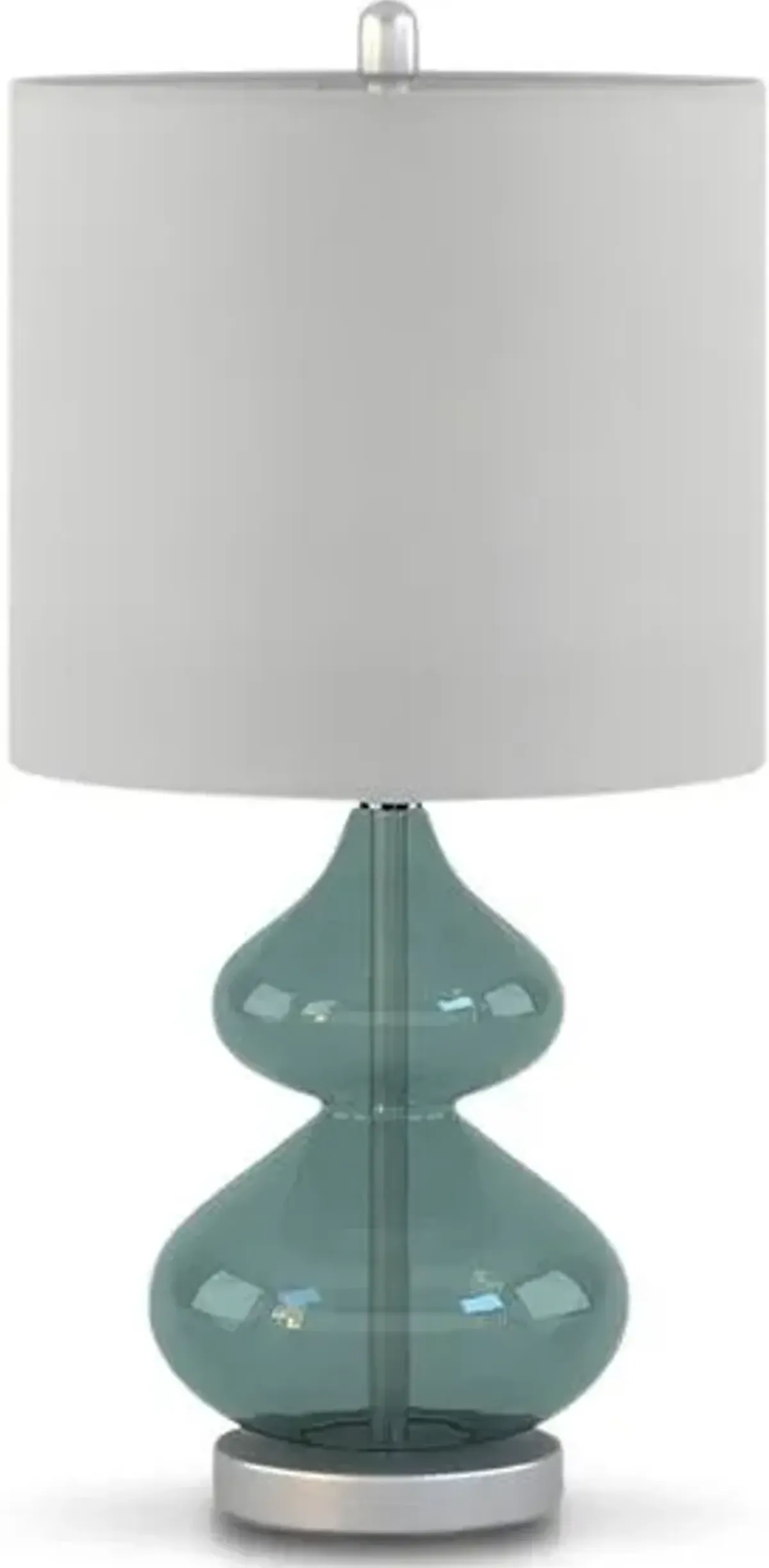 Irvine 25" Table Lamp Set - Blue