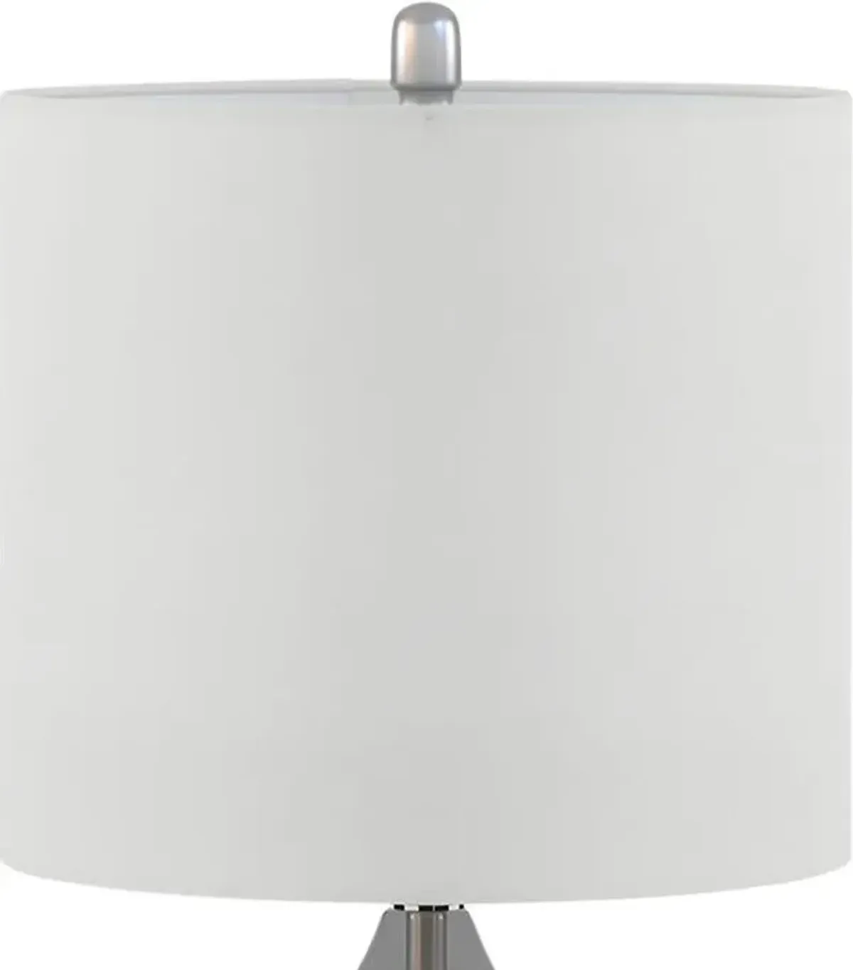 Irvine 25" Table Lamp Set - Gray