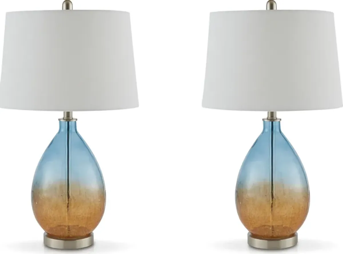 Clarita 26" Table Lamp Set