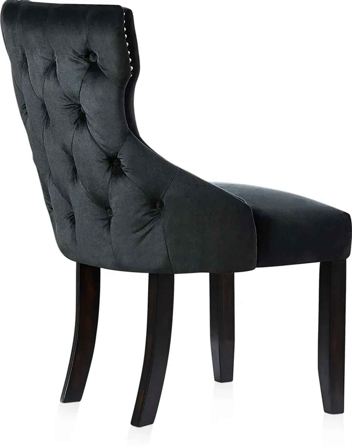 Stella Dining Chair - Black Velvet