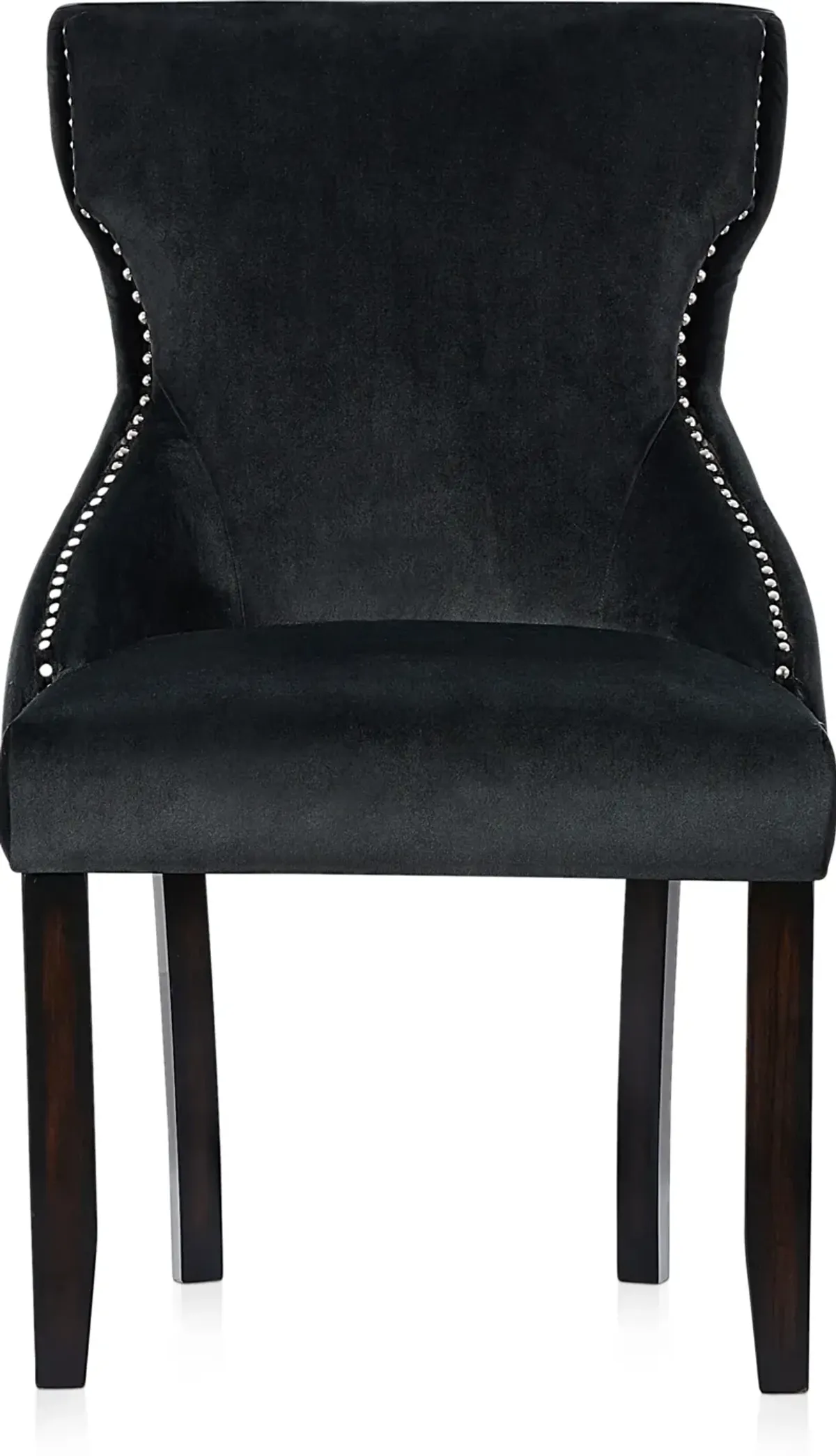 Stella Dining Chair - Black Velvet