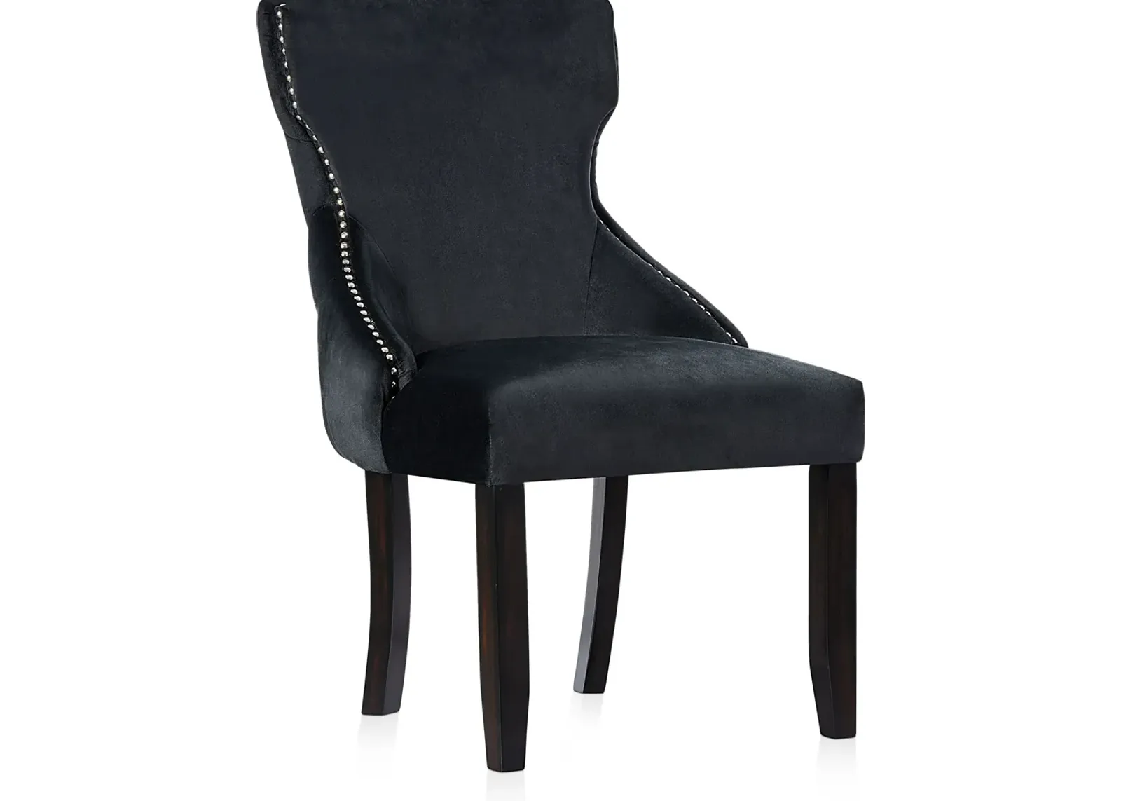 Stella Dining Chair - Black Velvet