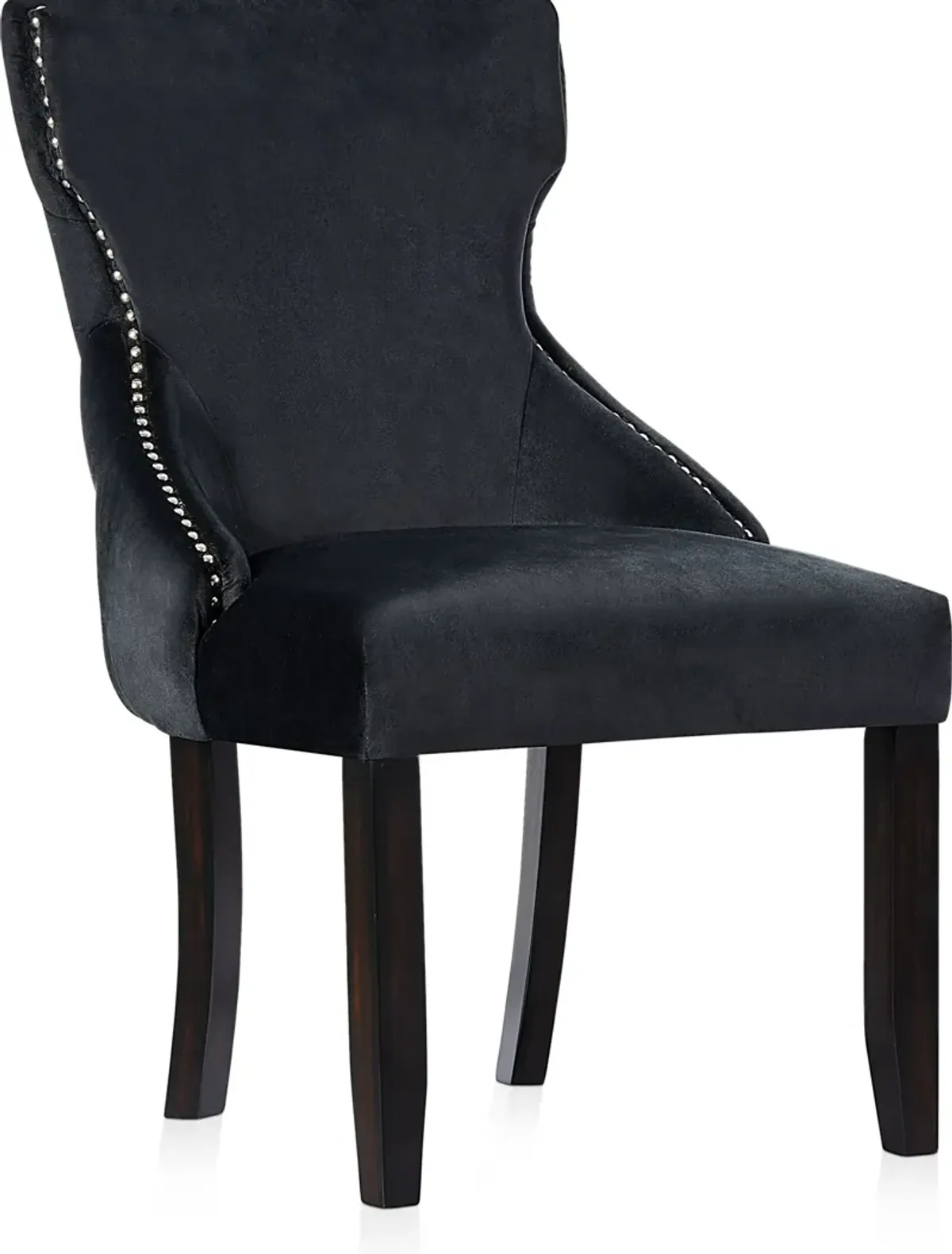 Stella Dining Chair - Black Velvet