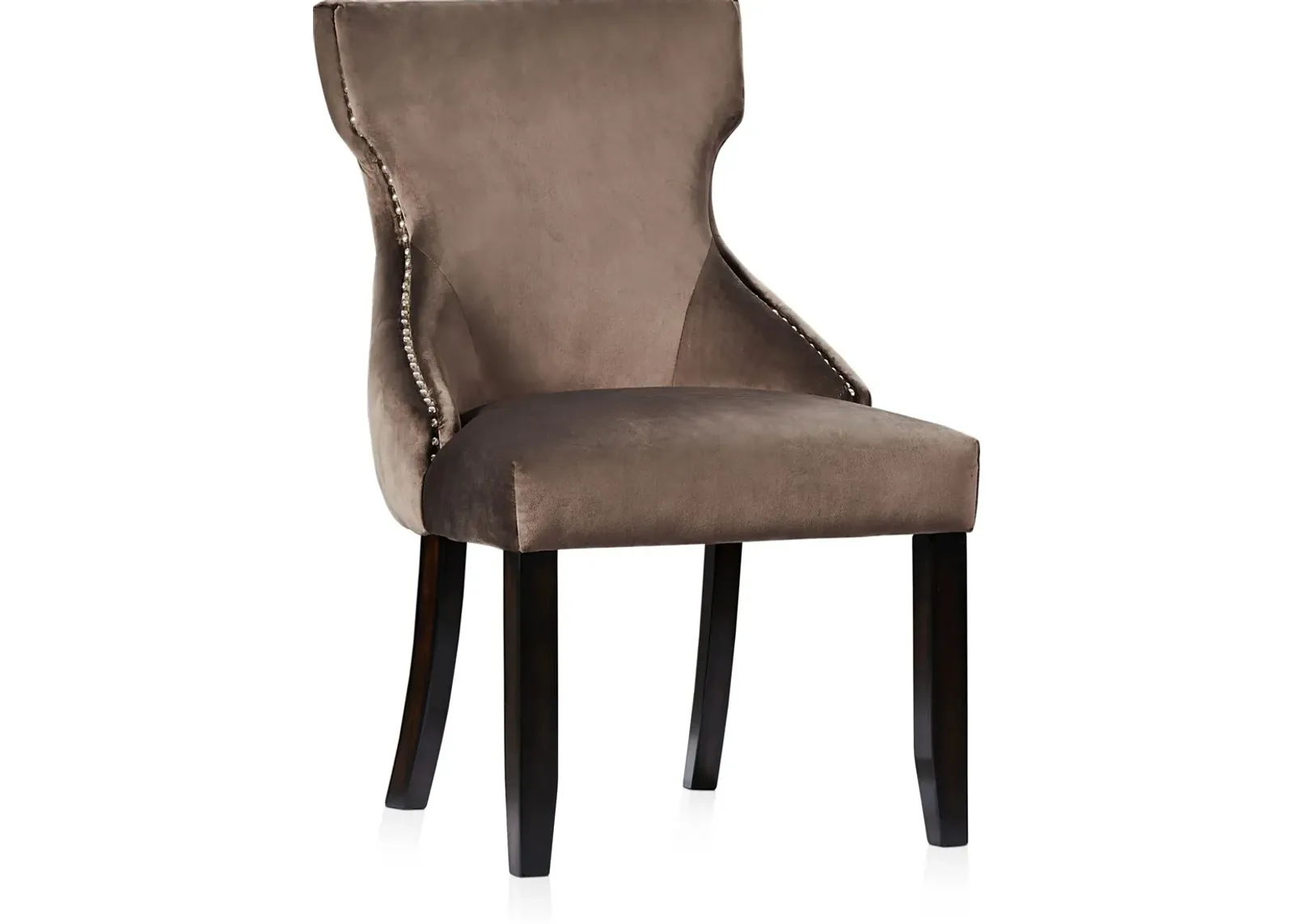 Stella Dining Chair - Taupe Velvet