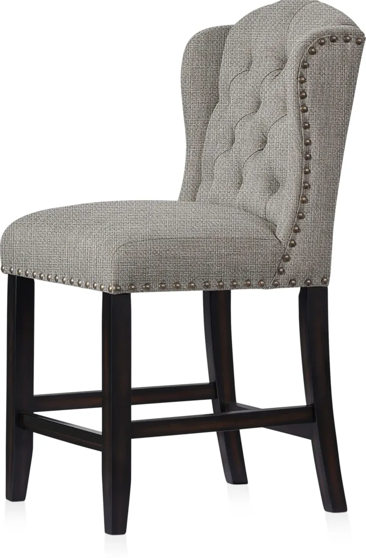 Duncan Counter-Height Stool - Light Gray