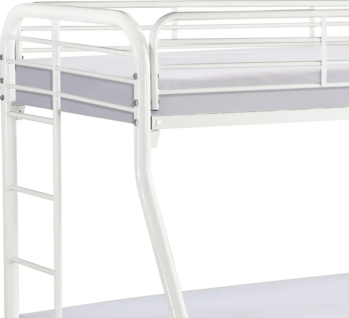 Champ Twin over Full Bunk Bed - White