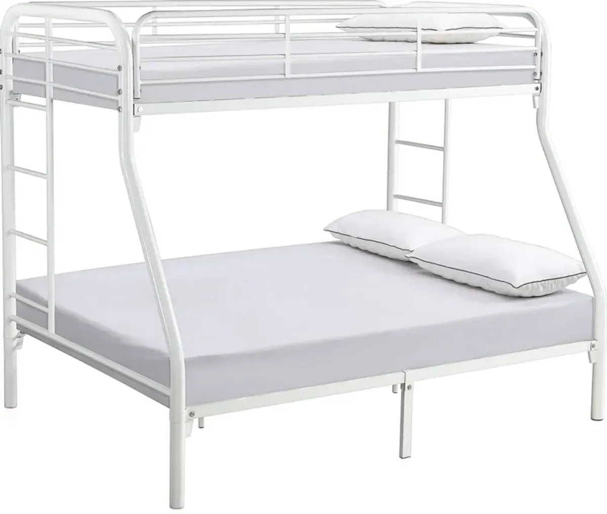 Champ Twin over Full Bunk Bed - White