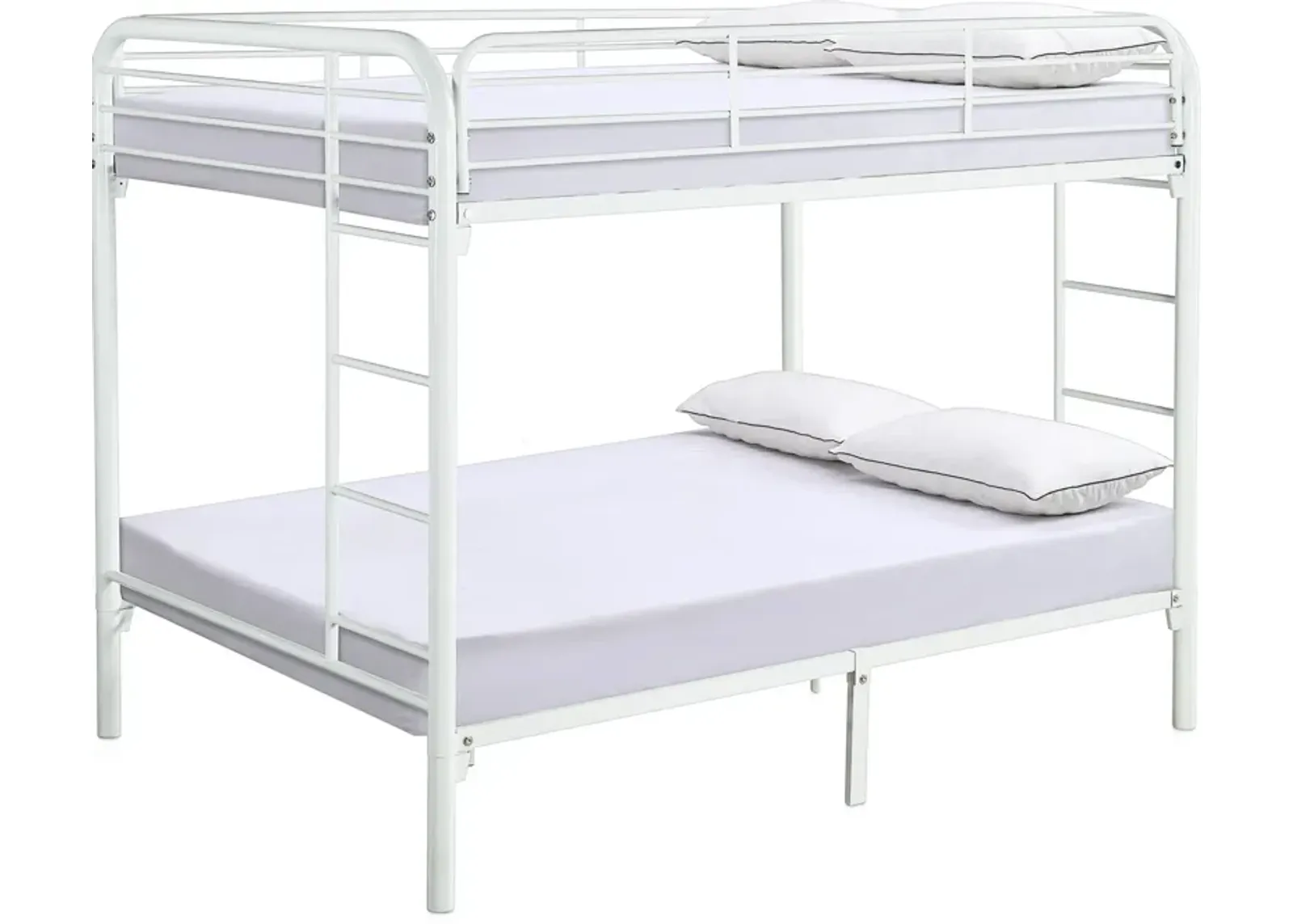 Champ Full over Full Bunk Bed - White