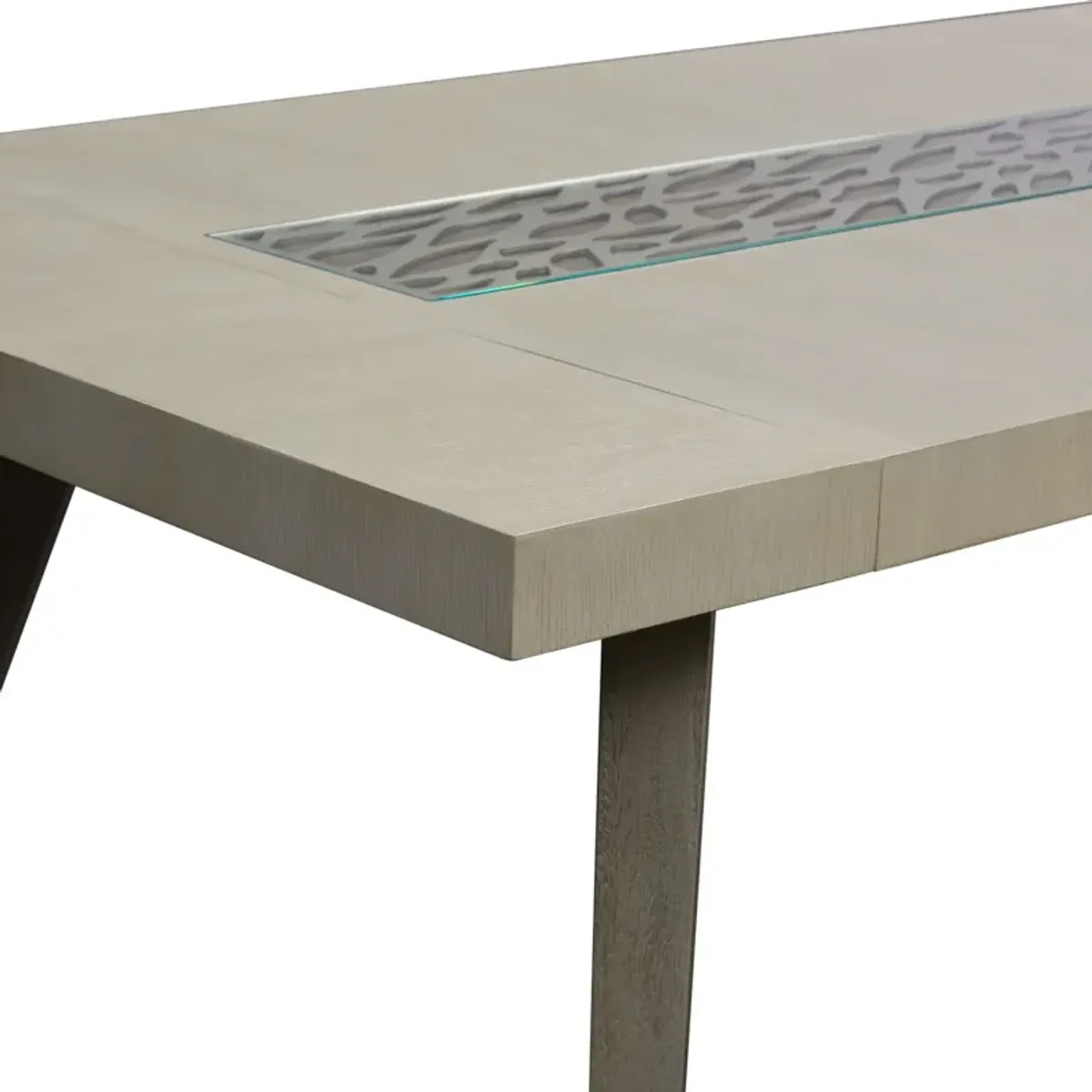 Olivia Rectangular Dining Table - Pearl