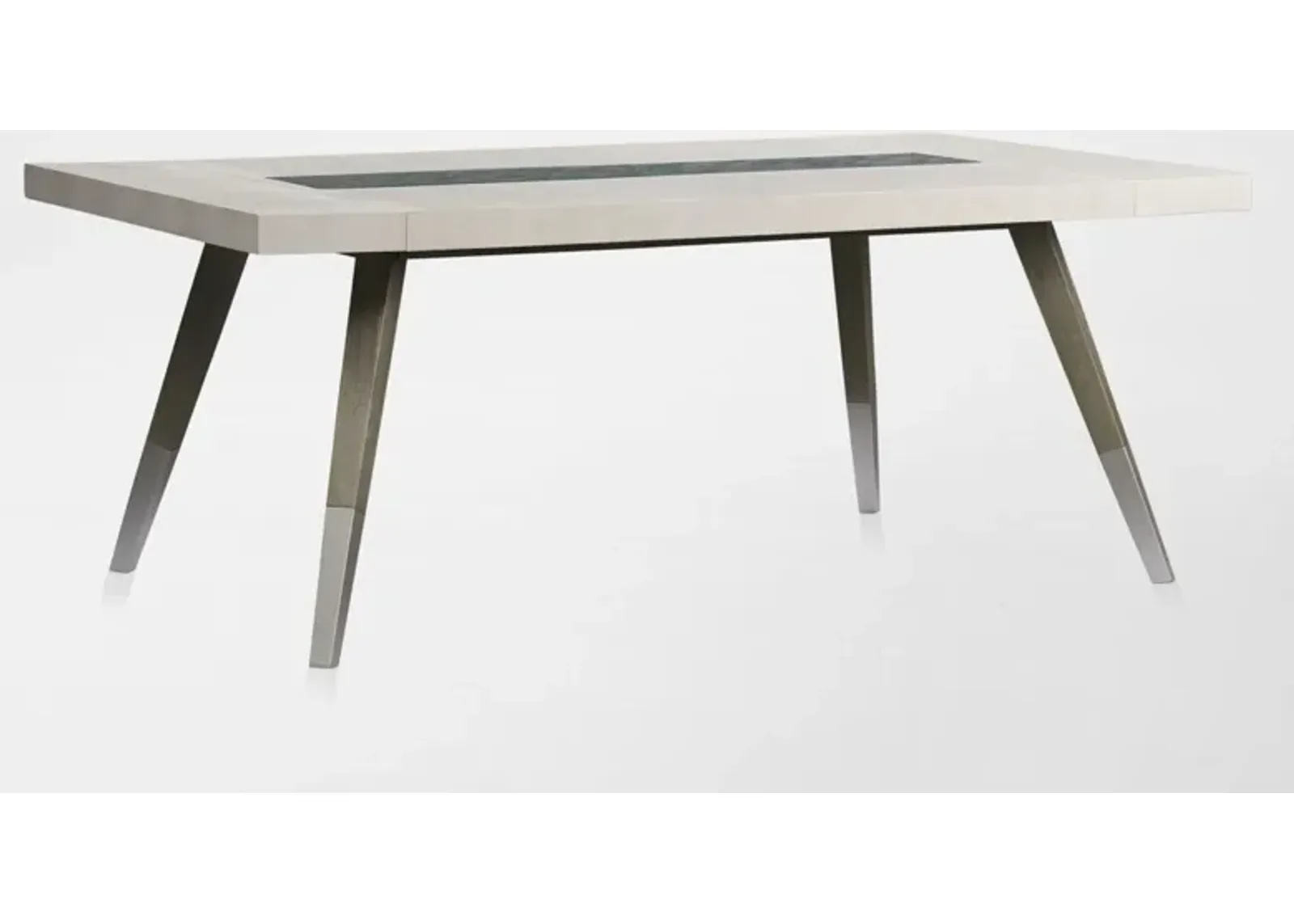 Olivia Rectangular Dining Table - Pearl