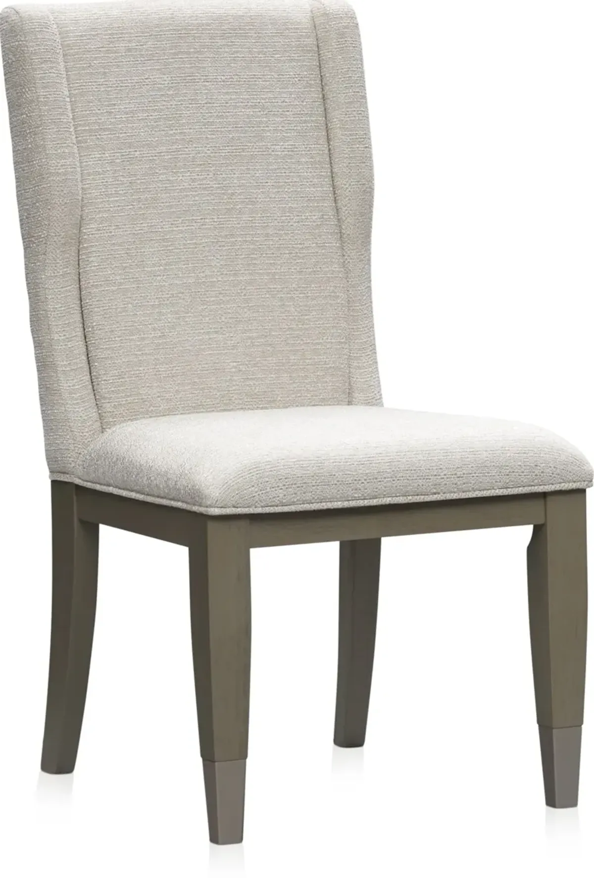 Olivia Rectangular Dining Table and 6 Chairs - Pearl