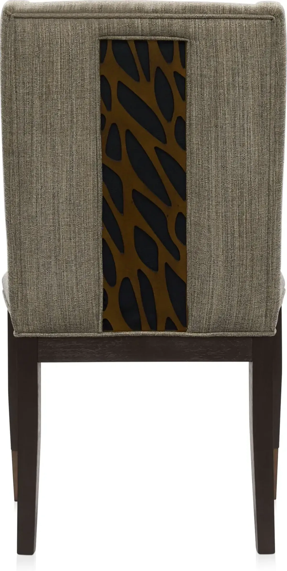 Olivia Upholstered Dining Chair - Ebony