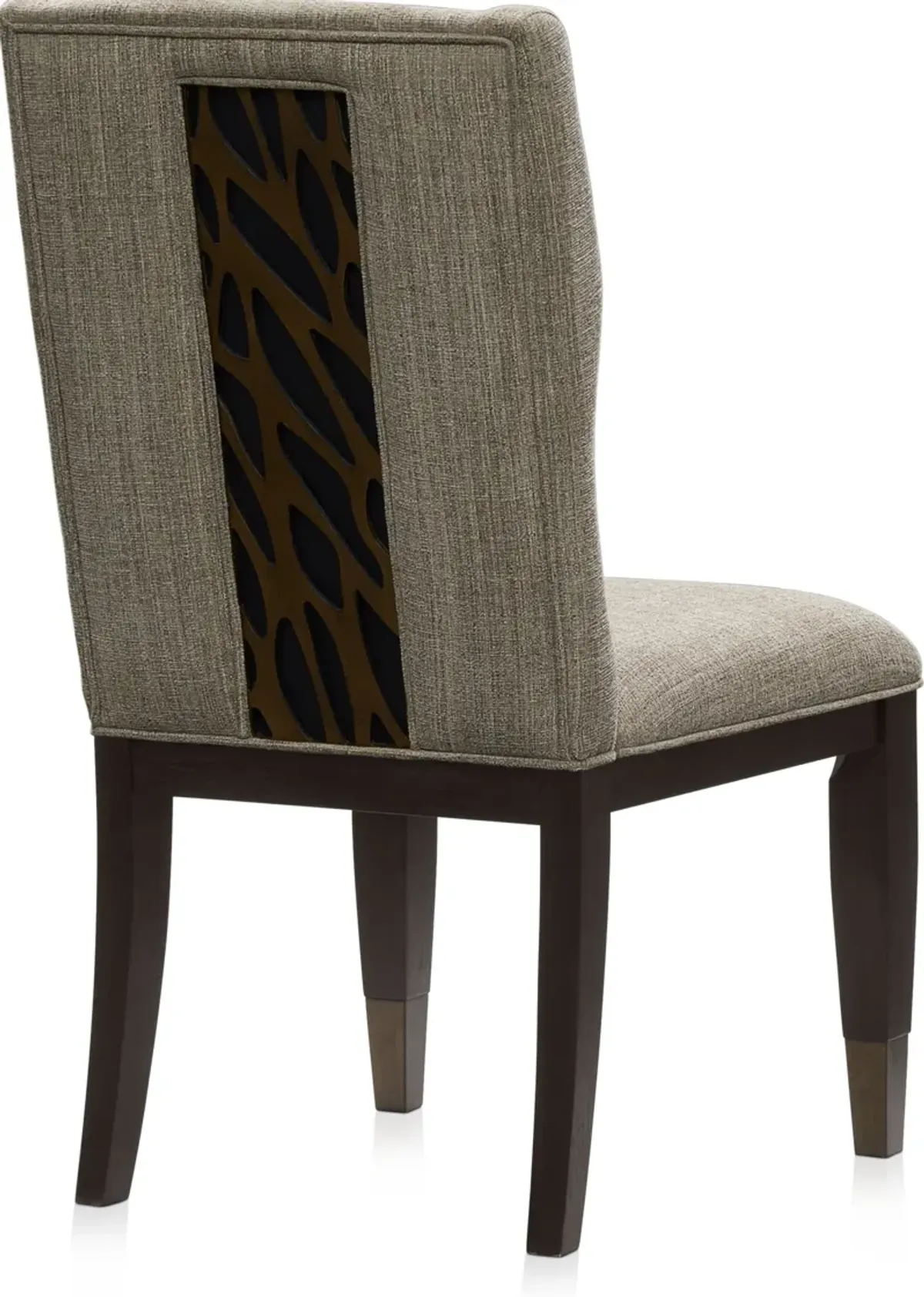 Olivia Upholstered Dining Chair - Ebony